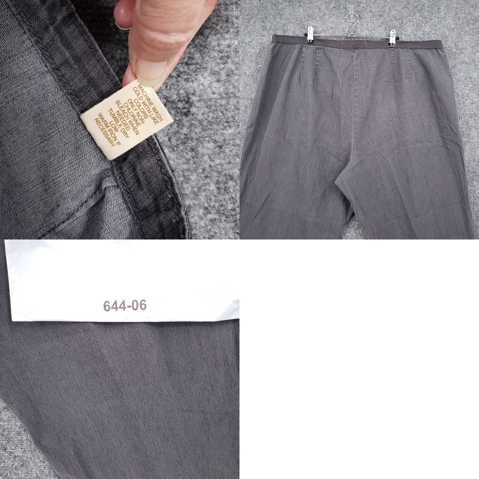 Avenue Avenue Jeans Womens 24 Gray High Rise Stretch Medium Wash Denim Pull On NEW Size 42" / US 20 - 9 Thumbnail