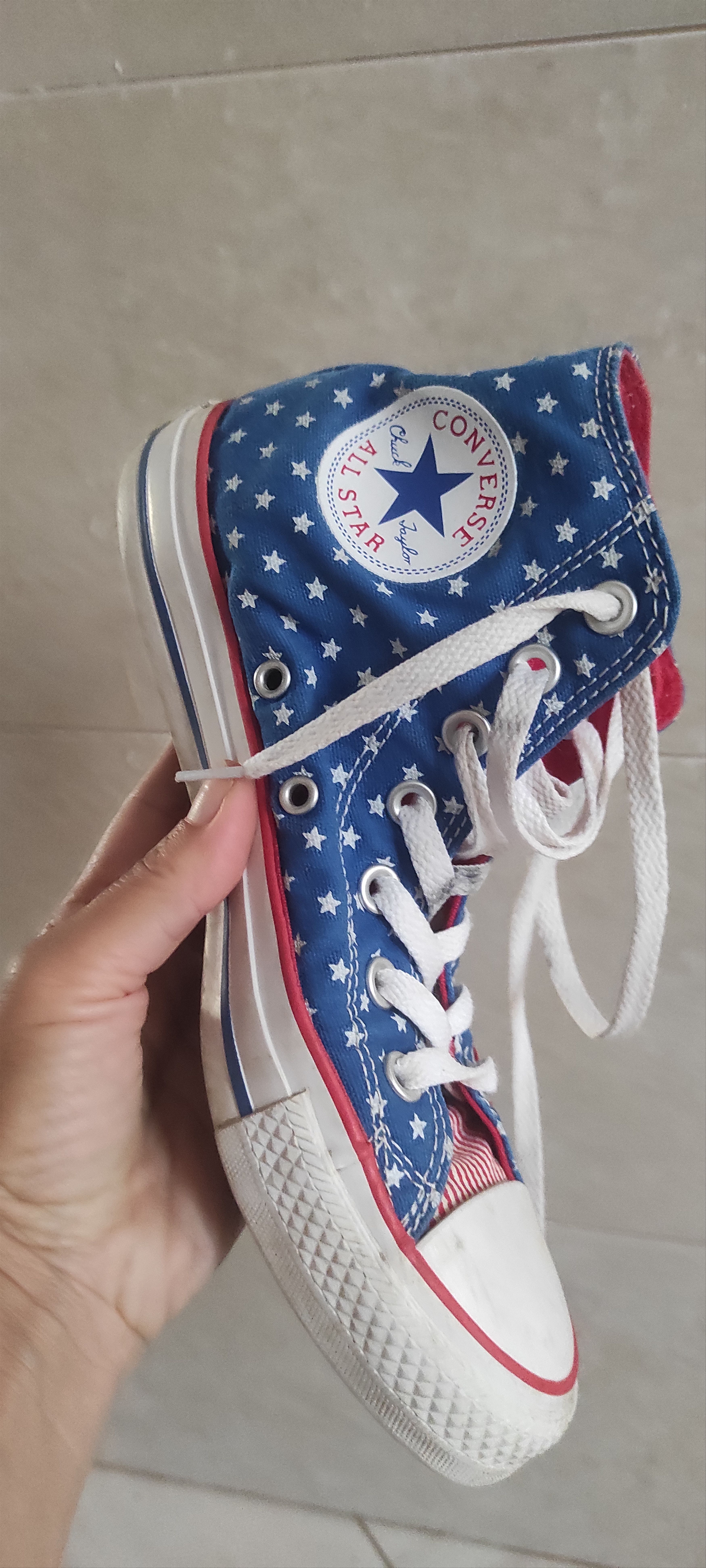 Converse Converse Chuck Taylor All Star Hi Top Sneakers Blue Size US 6.5 / IT 36.5 - 12 Thumbnail