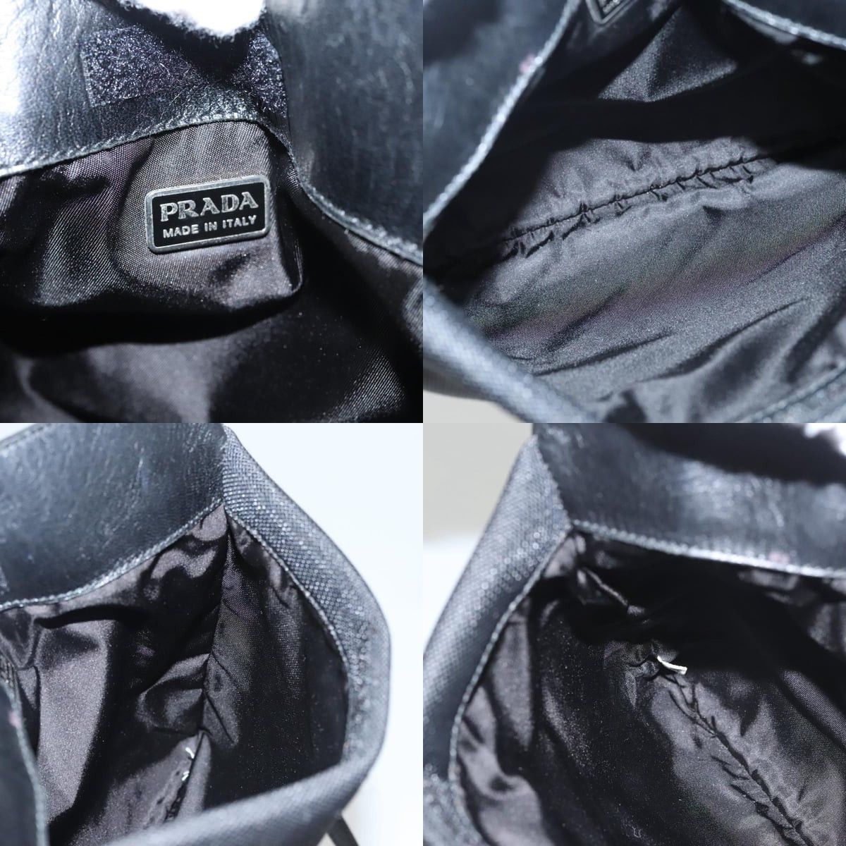 Prada PRADA Shoulder Bag Nylon Black Size ONE SIZE - 11 Thumbnail