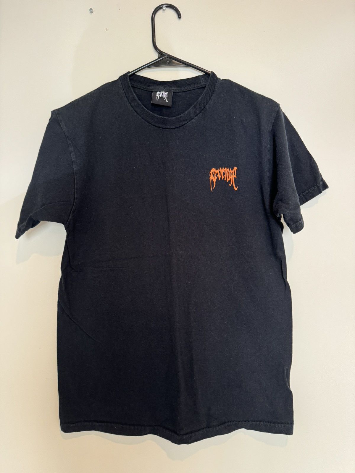 Revenge Orange Logo Revenge Black Tee Size US M / EU 48-50 / 2 - 1 Thumbnail