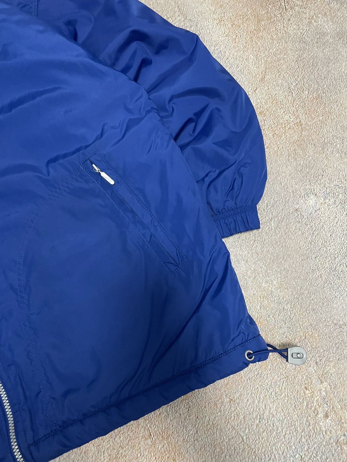 Nike Vintage Nike Big Logo Nylon Drill Jacket Size US M / EU 48-50 / 2 - 7 Thumbnail