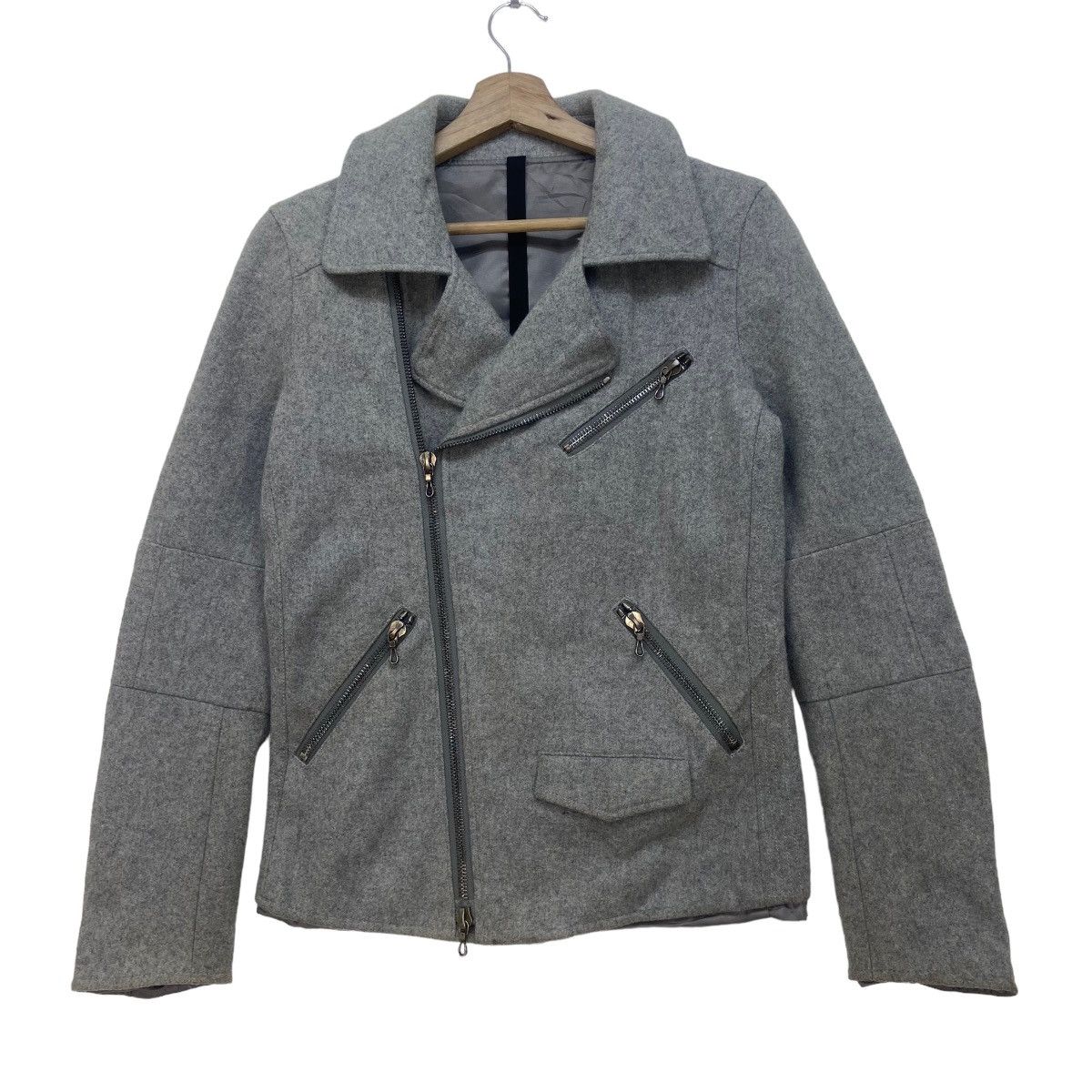 Japanese Brand Japanese Brand Moonage Devilment Double Collar Wool Jacket Size US XXS / EU 40 - 3 Thumbnail