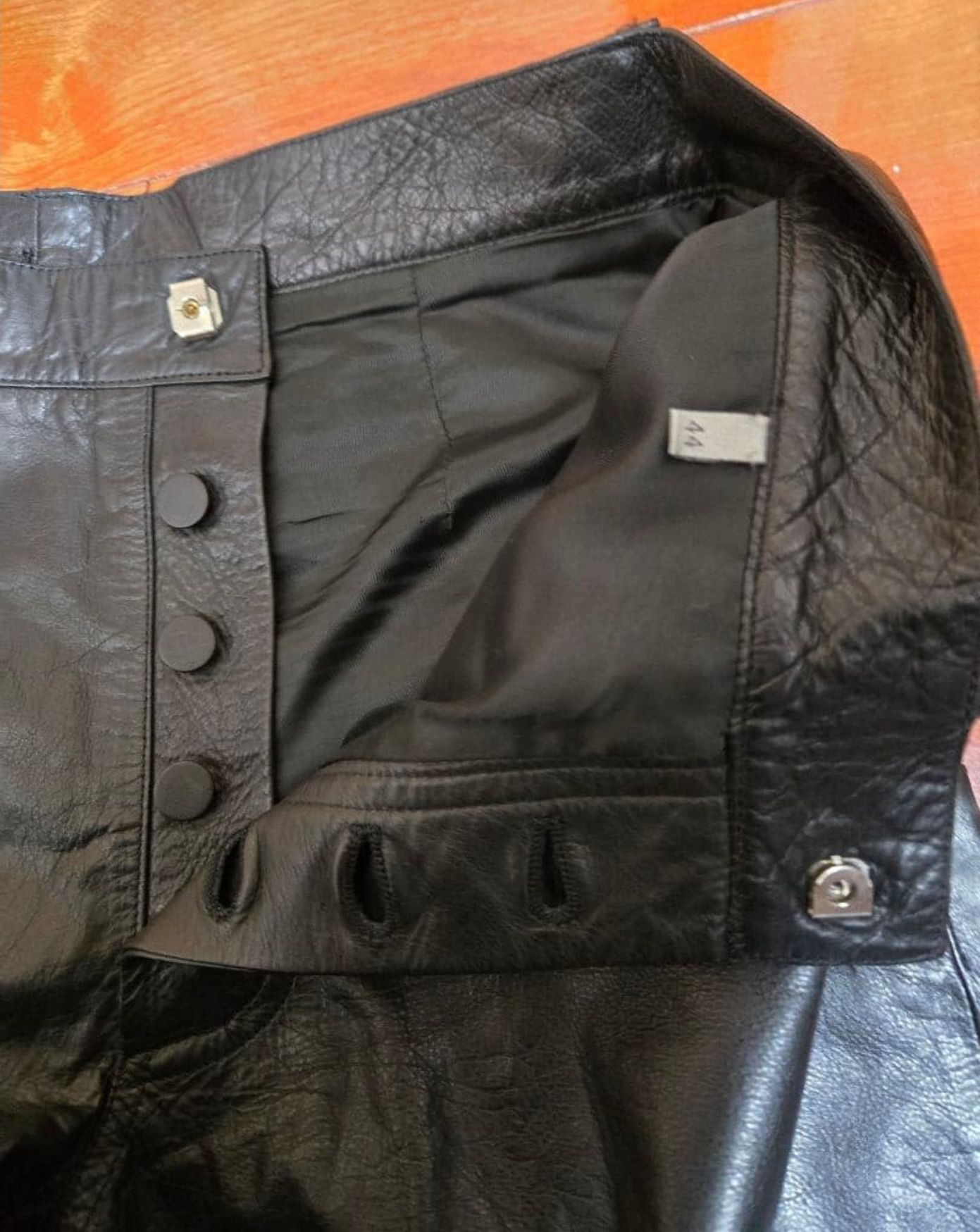Dior Archive Dior Homme 04SS Strip Leather Pants Hedi Slimane 44 Size US 28 / EU 44 - 8 Thumbnail