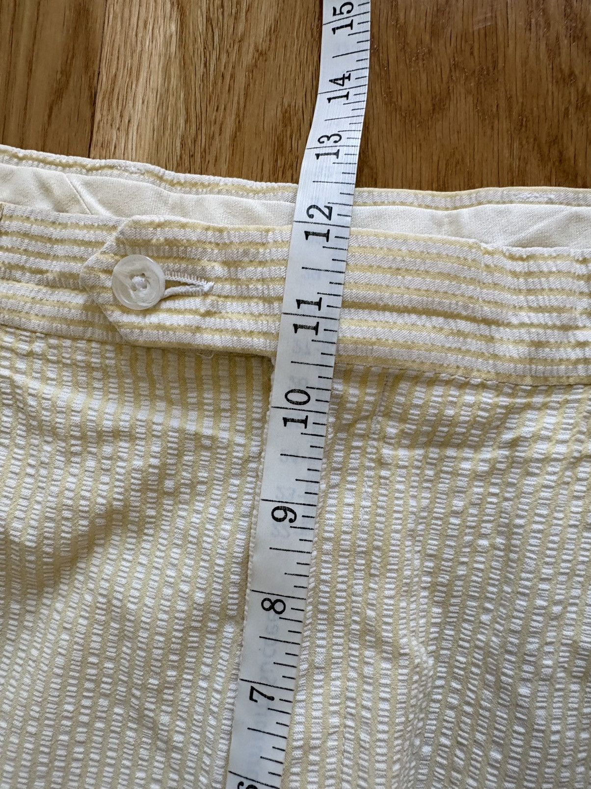 Peter Millar Peter Millar Vintage 90s Pleated Seersucker Golf Shorts 38 Size US 38 / EU 54 - 10 Thumbnail