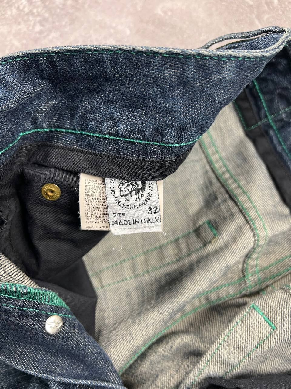 Diesel Vintage Diesel Jeans Flared Y2K Streetwear Denim Avan Garde Size US 32 / EU 48 - 16 Thumbnail