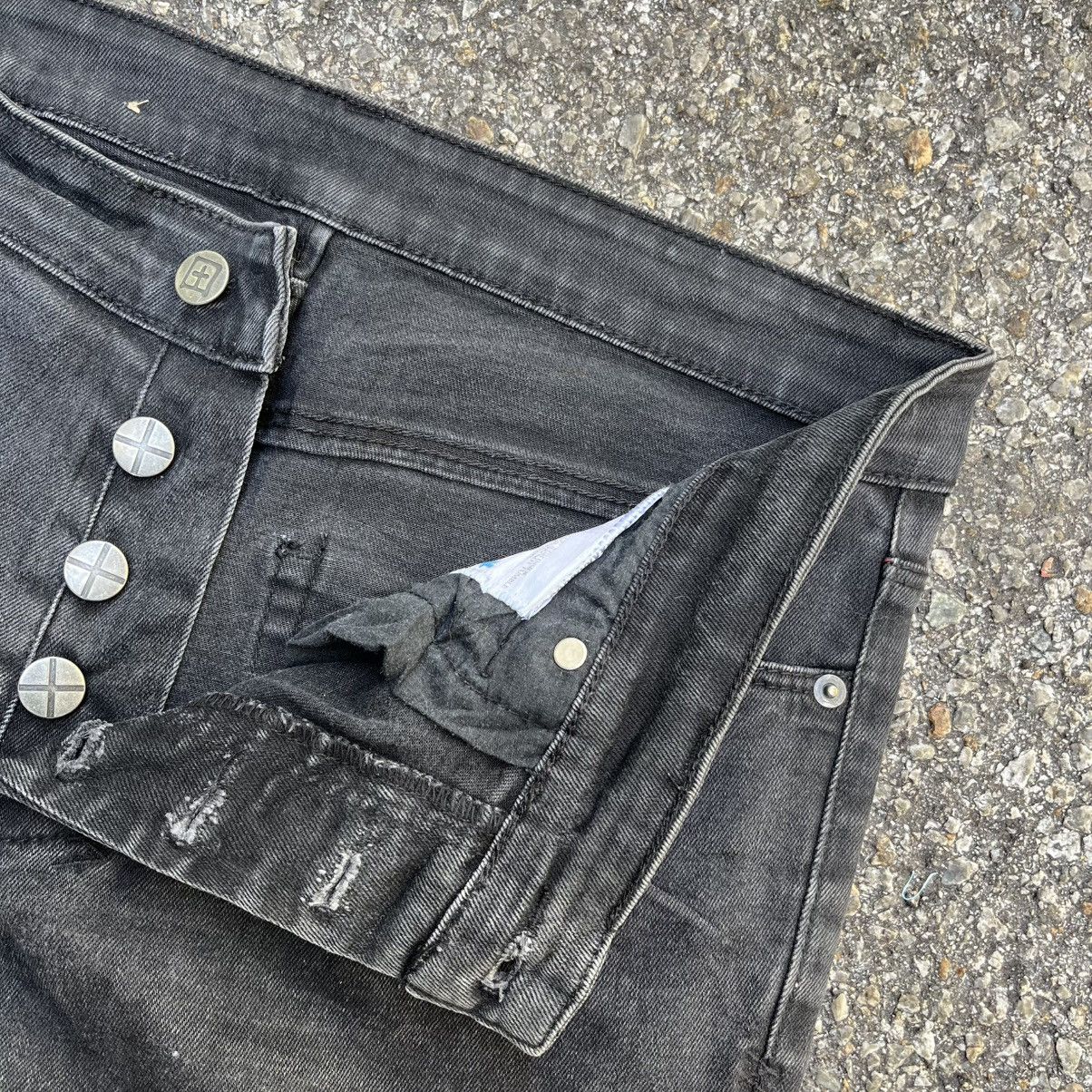 Ksubi Ksubi Skinny Denim Black Jeans Size US 33 - 6 Thumbnail
