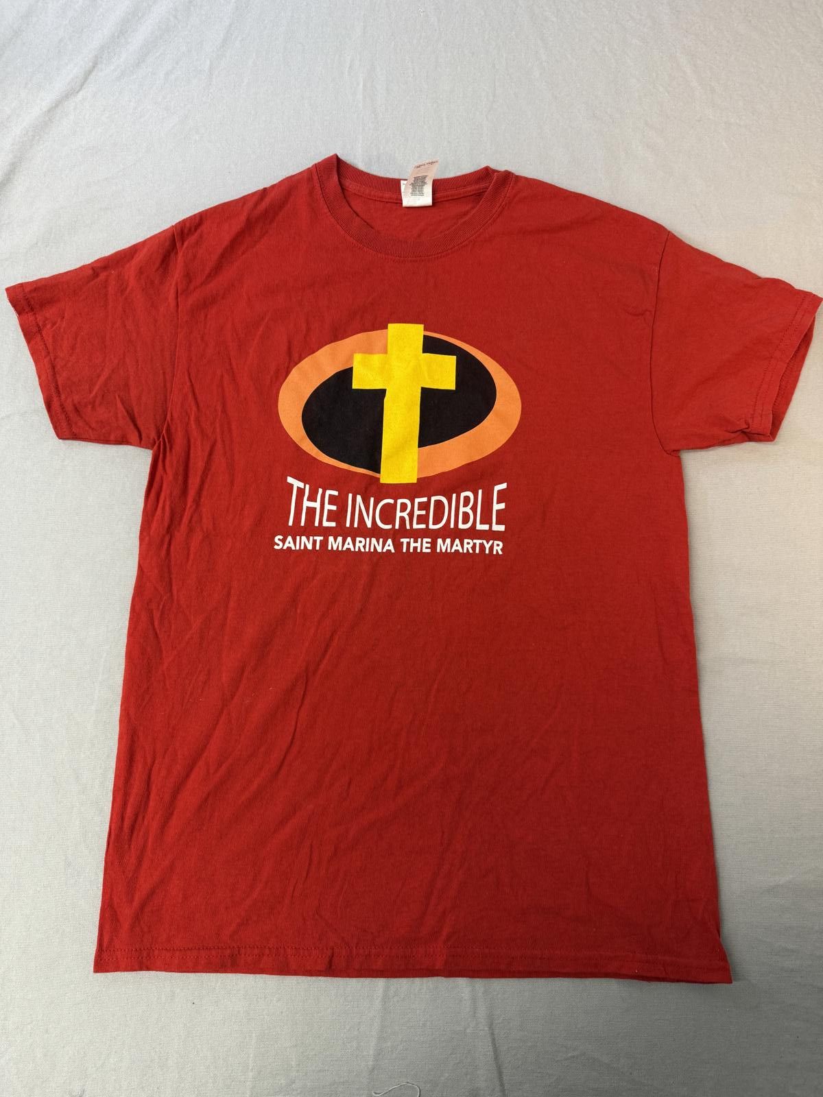 Gildan The Incredibles Movie T-shirt Saint Marina The Martyr Tee M Size US M / EU 48-50 / 2 - 1 Thumbnail