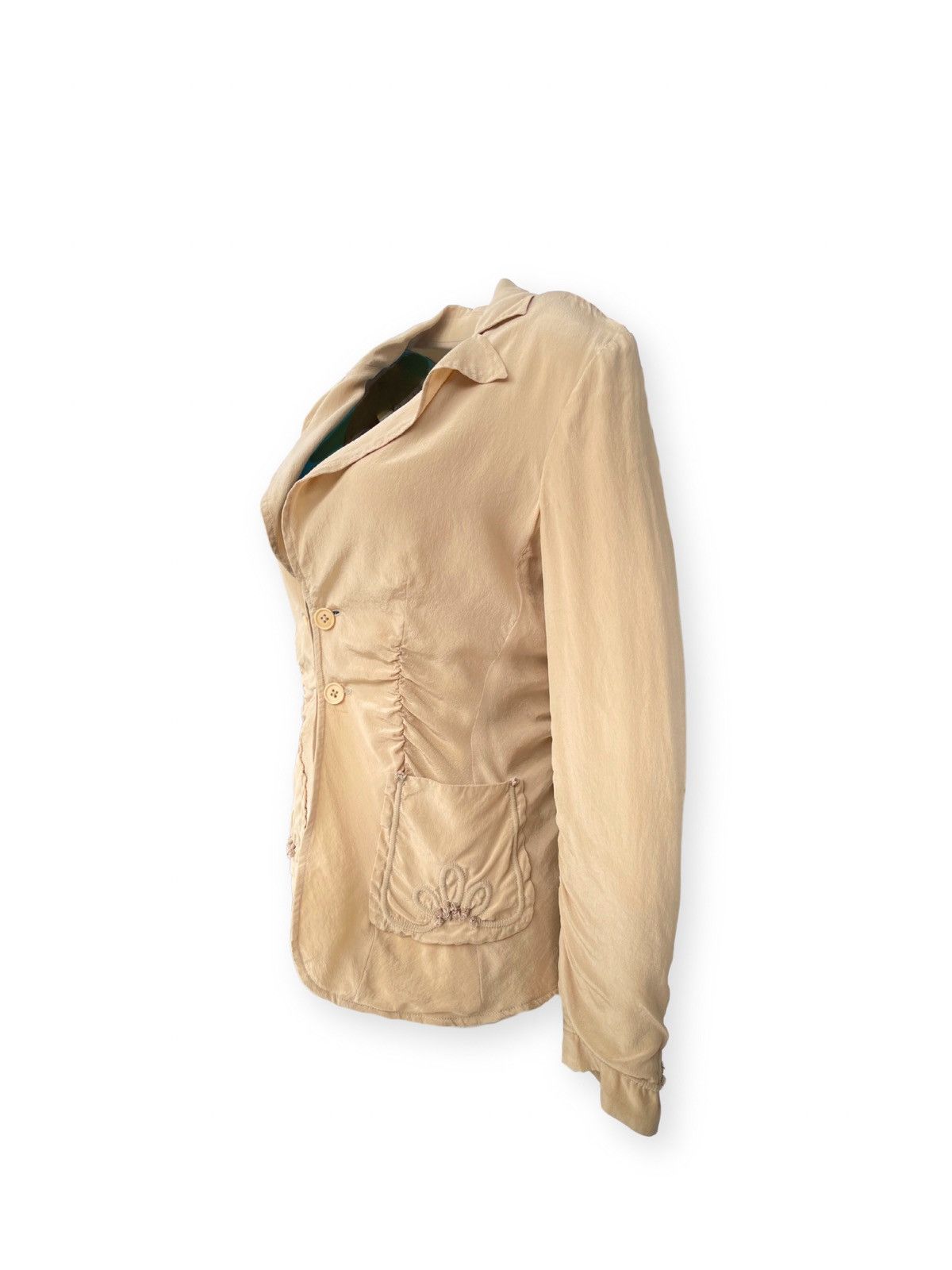 Bottega Veneta Bottega Veneta Silk Blazer Size M / US 6-8 / IT 42-44 - 3 Thumbnail