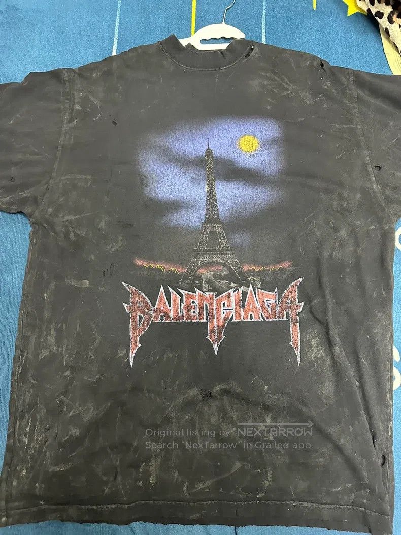 Balenciaga Eiffel Tower Short Sleeve