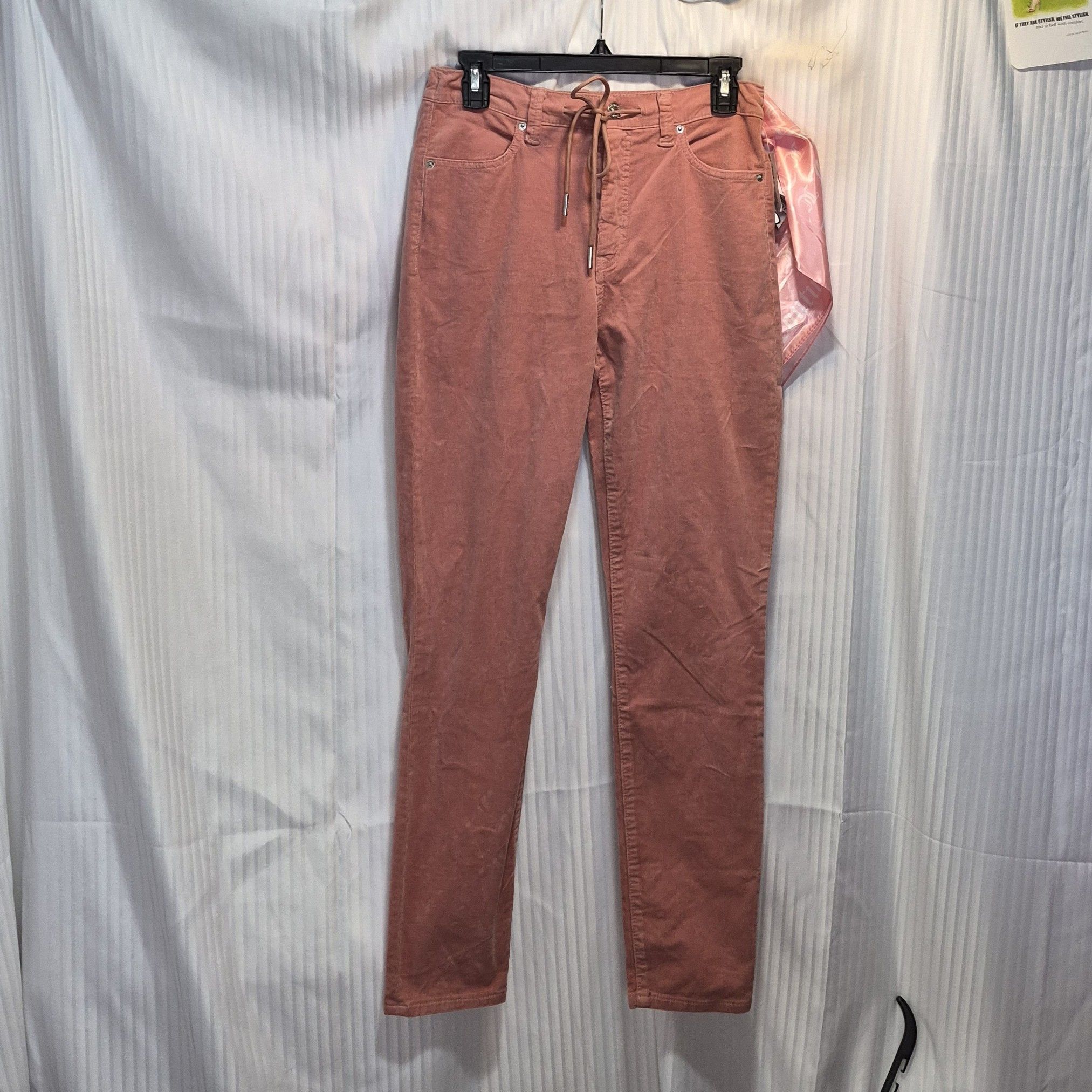Juicy Couture Juicy Couture 26 Rose Corduroy Newport Skinny Pants NWT Size 26" / US 2 / IT 38 - 2 Thumbnail