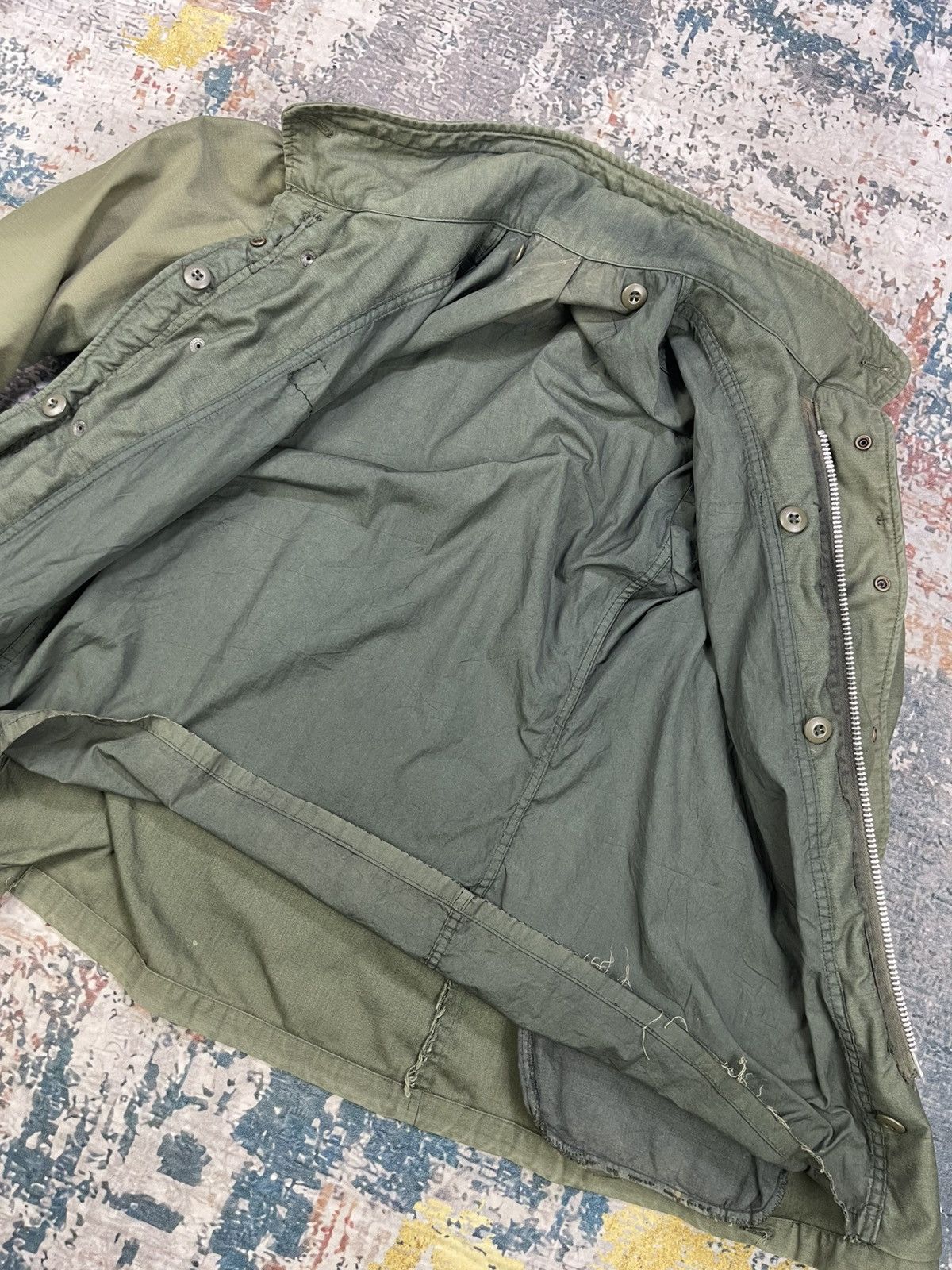 Vintage Vtg M65 x Flat Track By Roach 74 Field Jacket Size US M / EU 48-50 / 2 - 14 Thumbnail