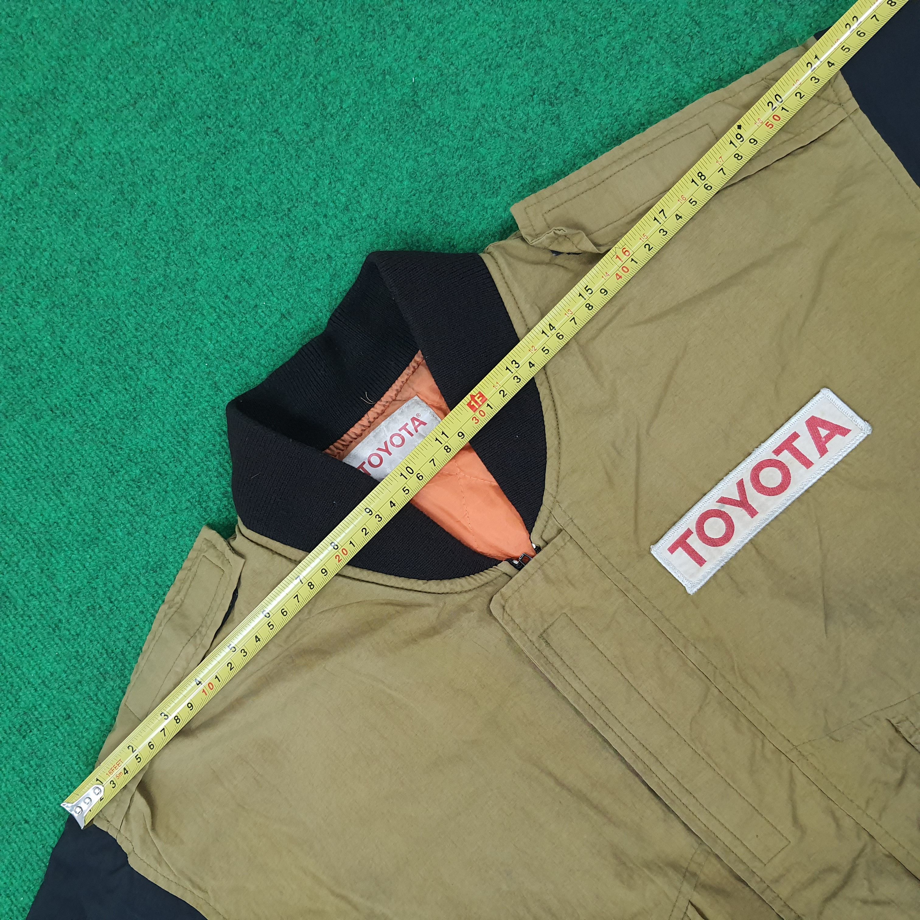 Japanese Brand × Vintage Vintage TRD Toyota Motorsports Racing Bomber Jacket C231N16 Size US L / EU 52-54 / 3 - 8 Thumbnail
