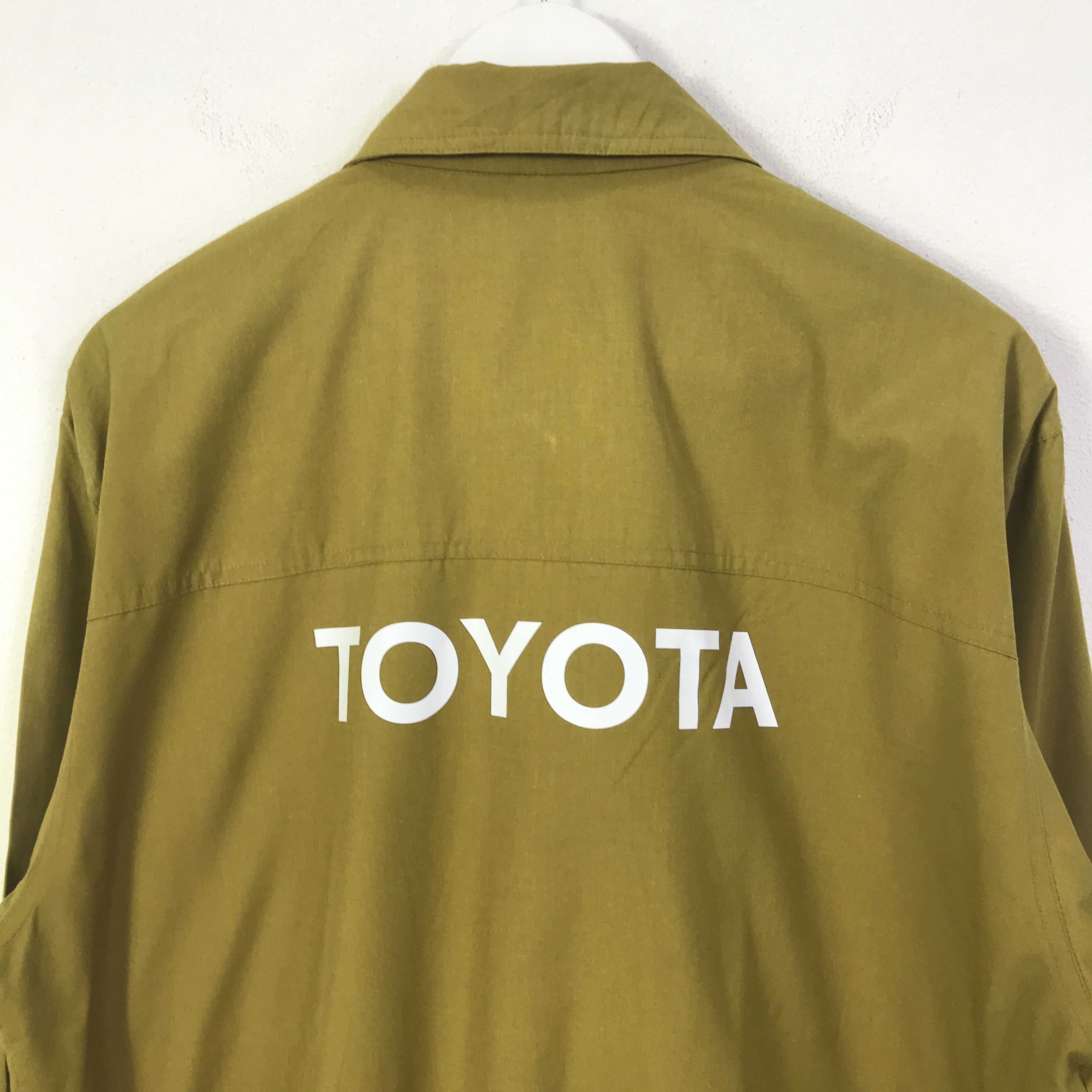 Japanese Brand Toyota racing Japan uniform custom work jacket K85B19 Size US L / EU 52-54 / 3 - 2 Thumbnail