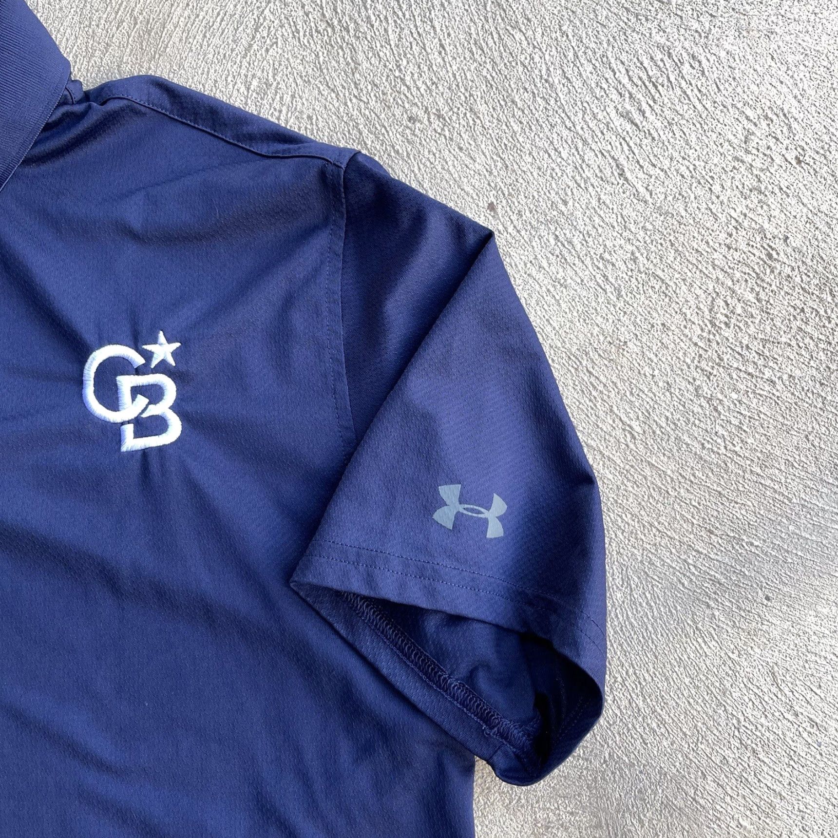 Under Armour Under Armour Shirt Men Large Blue Short Sleeve Polo Stretch The Performance Golf Size US L / EU 52-54 / 3 - 4 Thumbnail