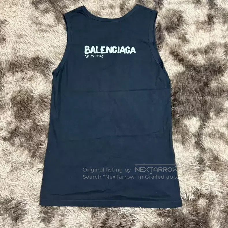 Balenciaga Balenciaga 23ss graffiti vest Size US M / EU 48-50 / 2 - 4 Thumbnail
