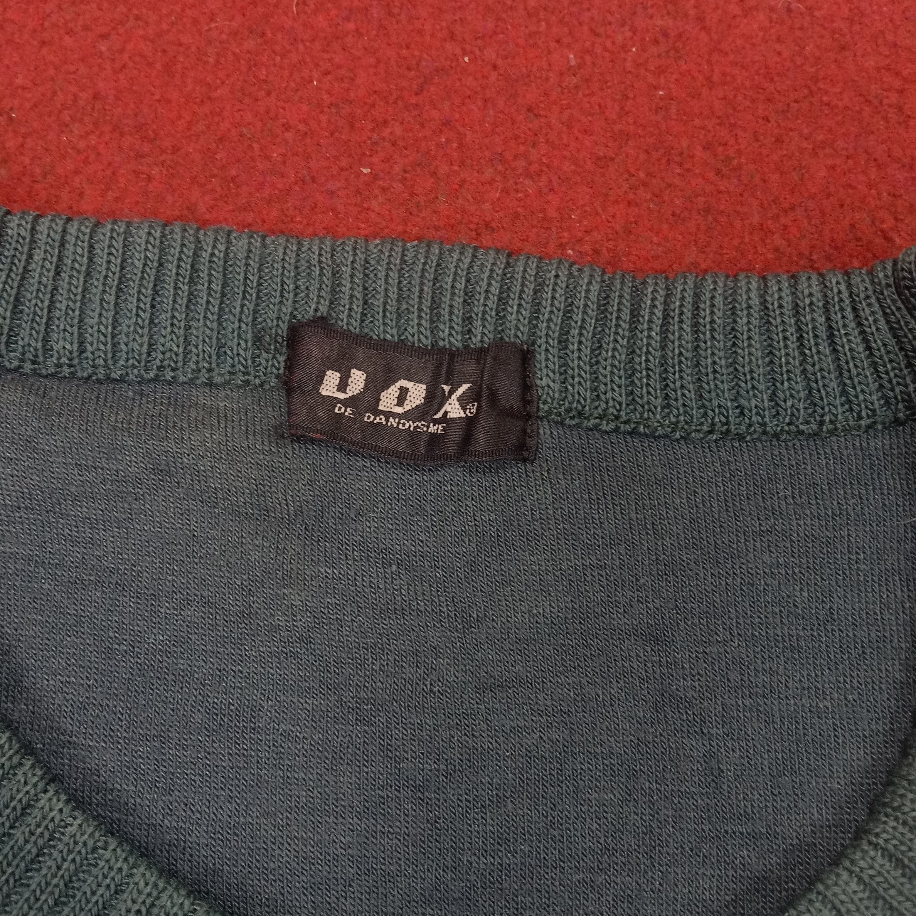 Vintage DOX De Dandysme Fashion Style Design Sweatshirt dp1 Size US S / EU 44-46 / 1 - 4 Thumbnail