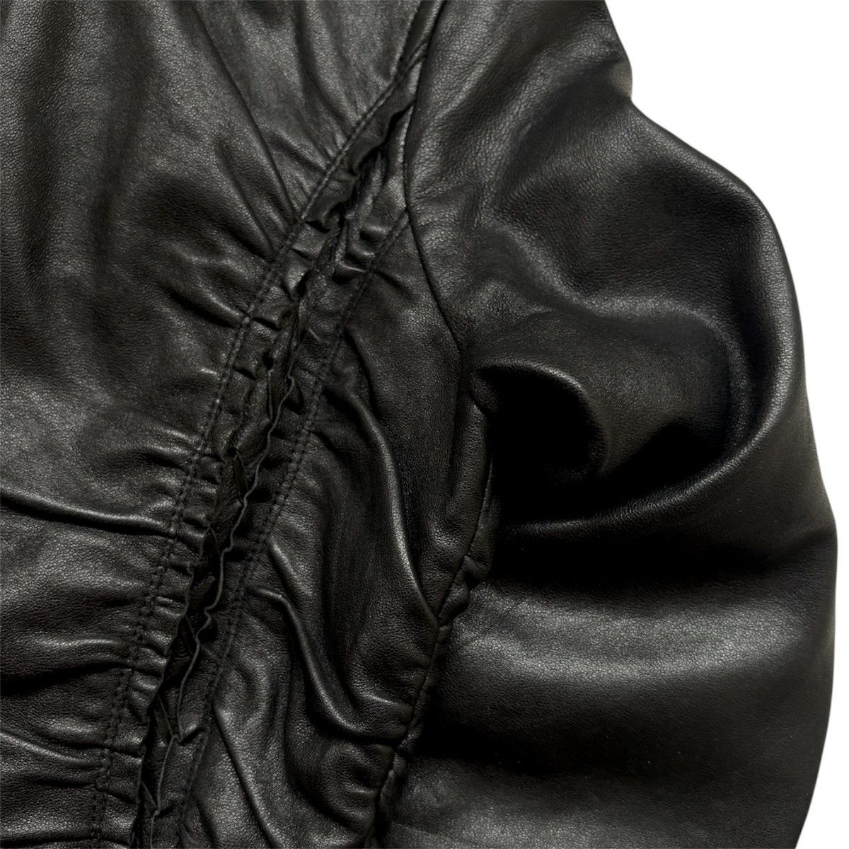 Japanese Brand 90s Ifsixwasnine Leather Jacket Debbie Shuchat Size M / US 6-8 / IT 42-44 - 6 Thumbnail