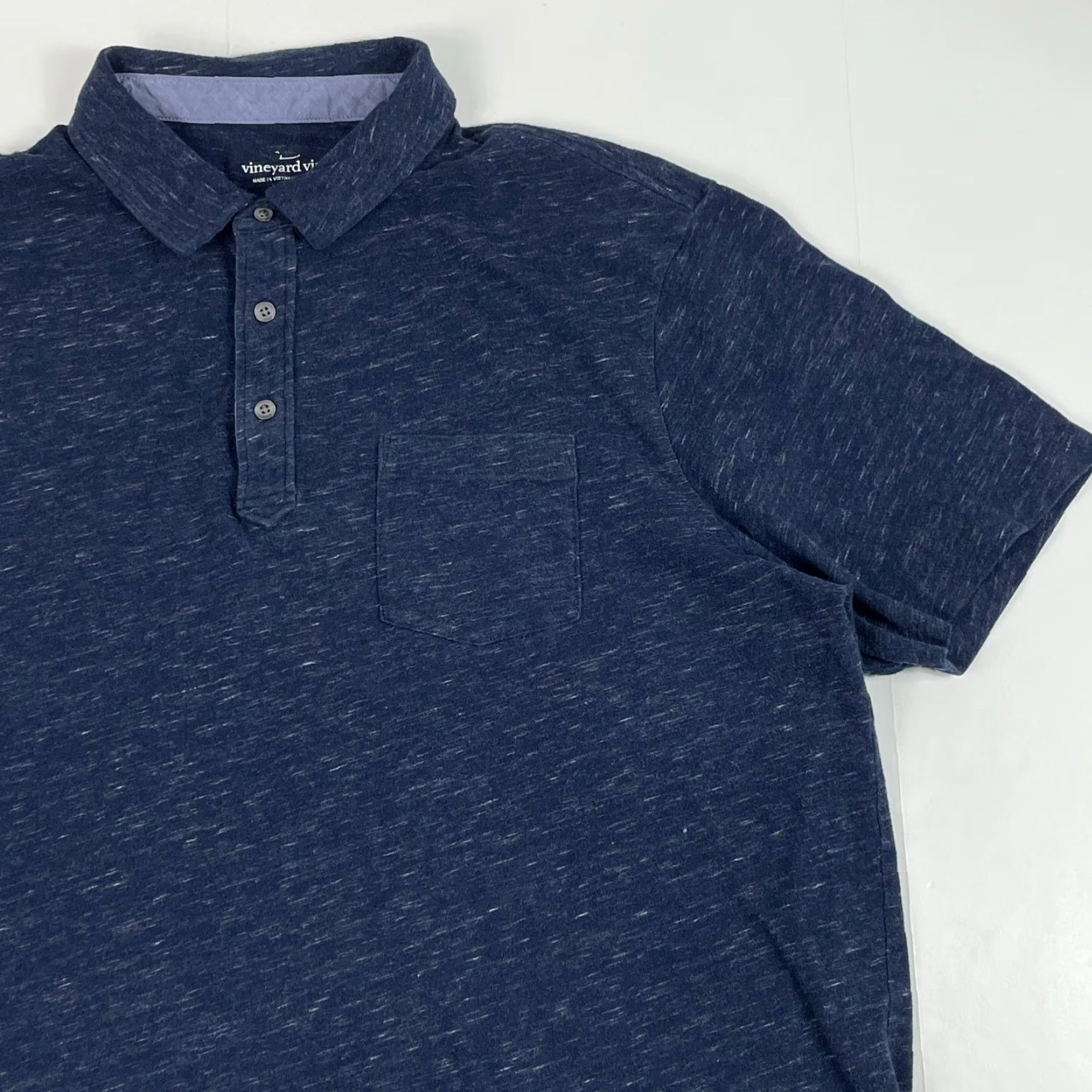 Vineyard Vines Vineyard Vines Polo Shirt Mens XL Blue Golf Short Sleeve Polo Mens XL Blue Golf Short Sleeve Polo Shirt Size US XL / EU 56 / 4 - 3 Thumbnail