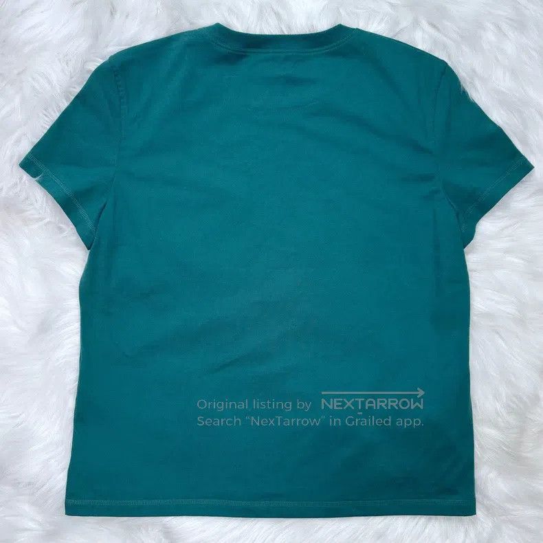 Hermes Hermes 23 Autumn-Winter Turquoise H Embroidered Crewneck C Size S / US 4 / IT 40 - 2 Thumbnail