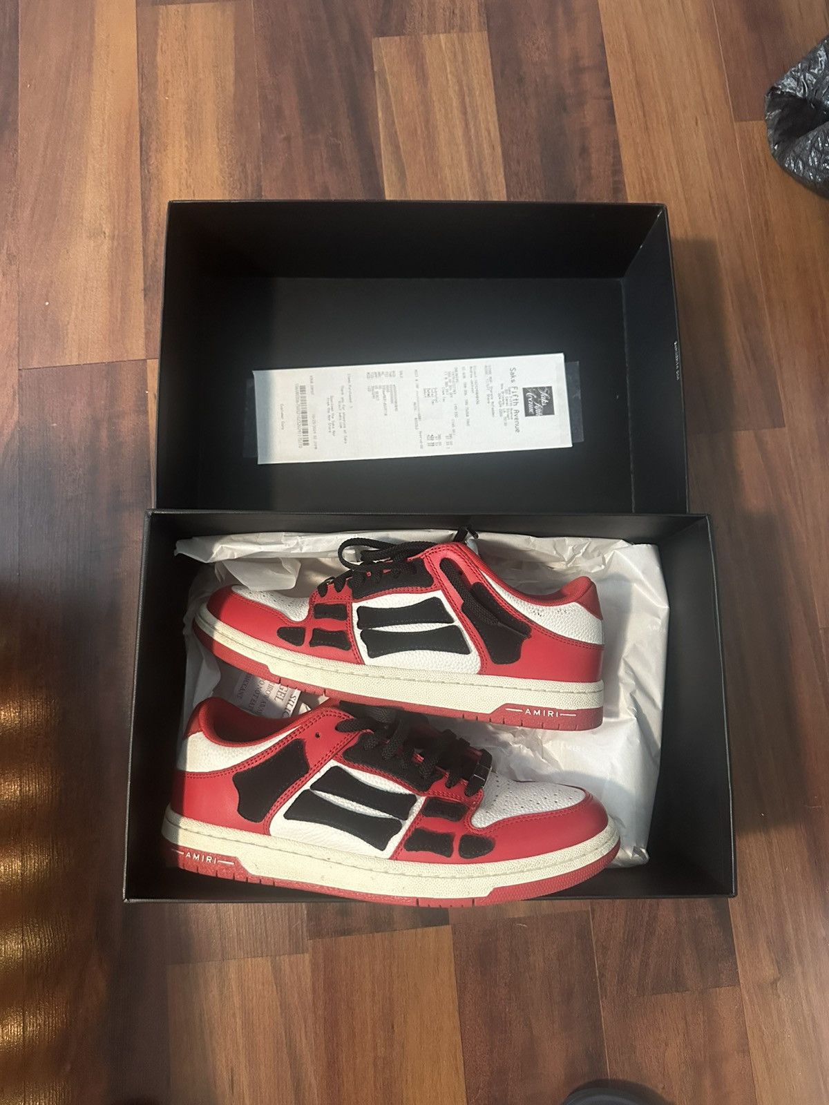 Amiri Amiri Skel Top Low Size US 8 / EU 41 - 1 Thumbnail