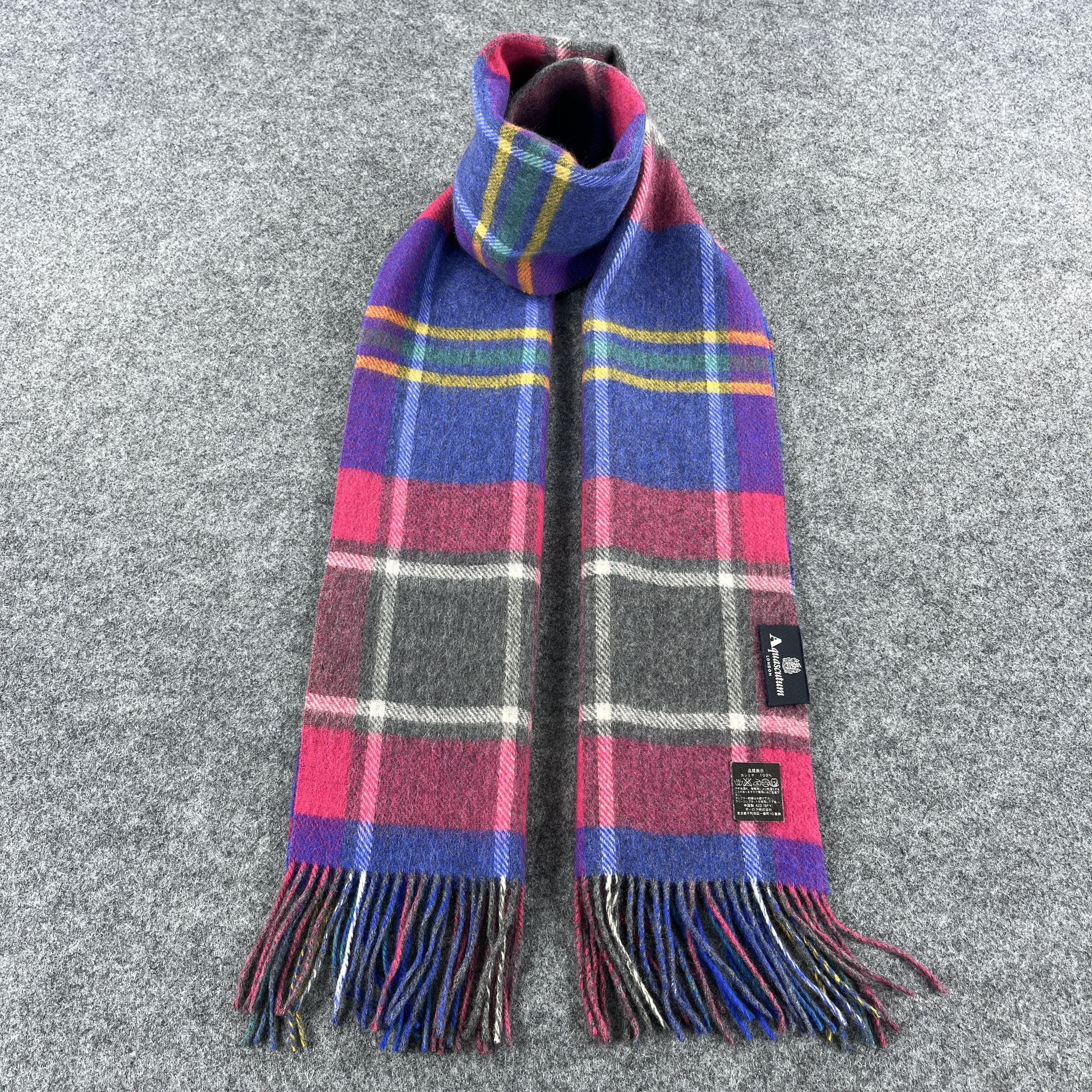Aquascutum Aquascutum Scarf / Muffler / Neckwear T1276 Size ONE SIZE - 1 Thumbnail