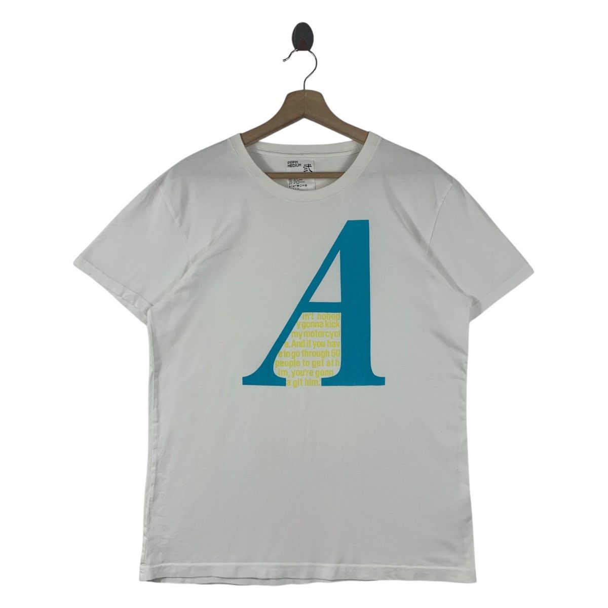 Japanese Brand × PPFM PPFM ain nobody gonna kick my motorcycle printed tee Size US M / EU 48-50 / 2 - 1 Thumbnail