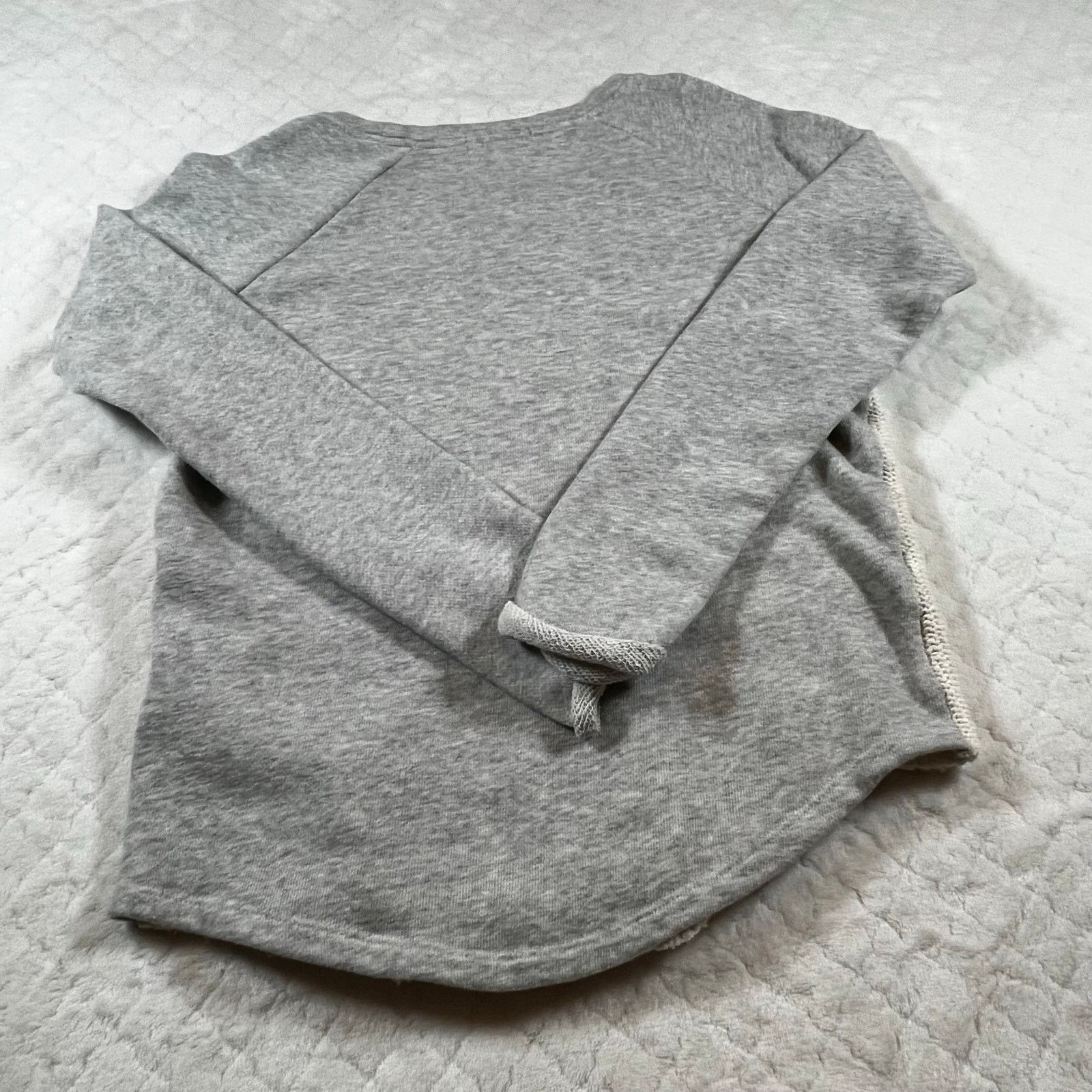 Other P.J. Salvage Sweater Sweatshirt Cable Knit Gray Cream Size S / US 4 / IT 40 - 8 Thumbnail
