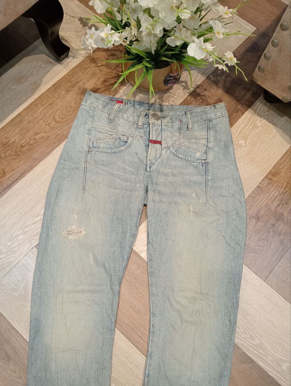 Marithe + Francois Girbaud LE JEAN DE MARITHE FRANCOIS GIRBAUD CURVE JEANS Size US 32 / EU 48 - 3 Thumbnail