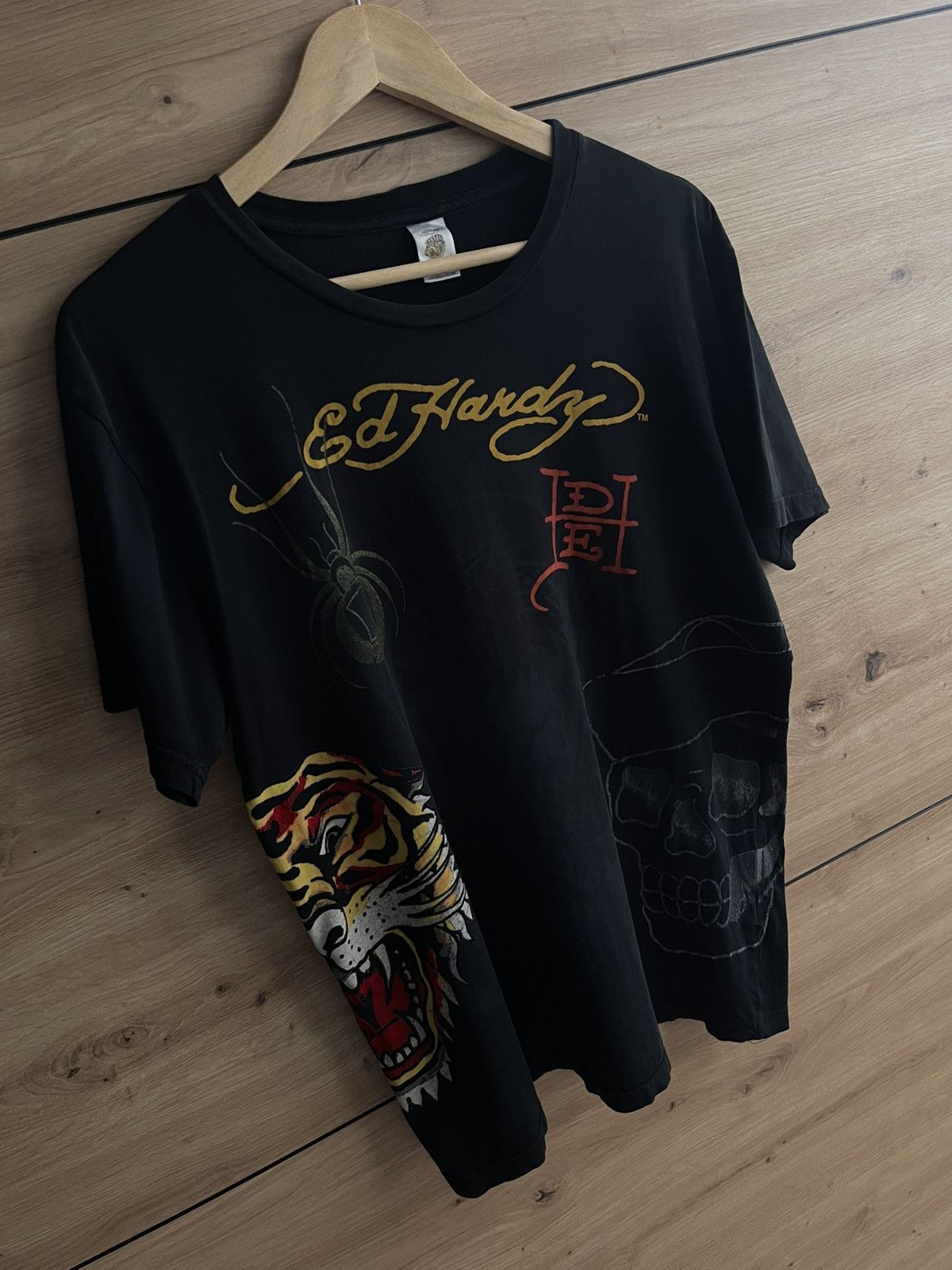 Ed Hardy × Japanese Brand Vintage Y2K Ed Hardy T Shirt Long Sleeve