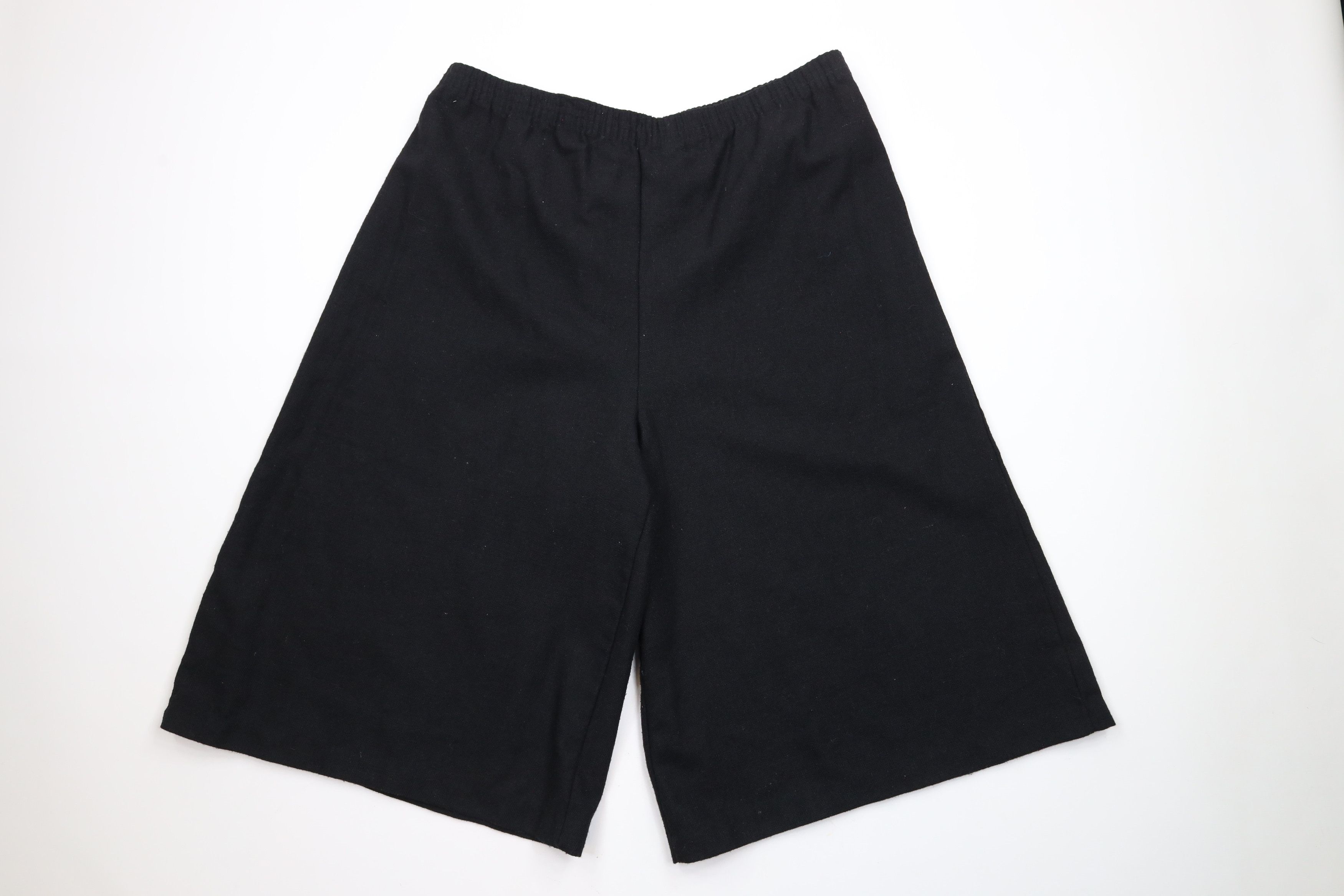 Vintage Vintage 70s Streetwear Knit Flared Baggy Wide Leg Shorts USA Size 38" / US 16 / IT 52 - 7 Thumbnail