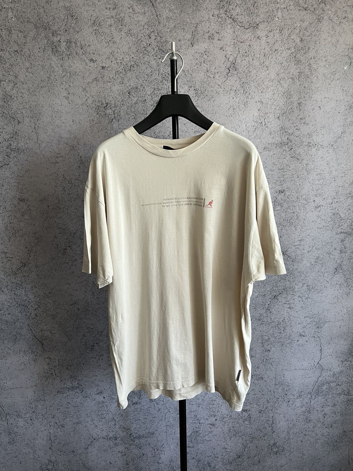Kangol Crazy Y2K 2000s Kangol T-Shirt Vintage Tee Size US L / EU 52-54 / 3 - 1 Thumbnail