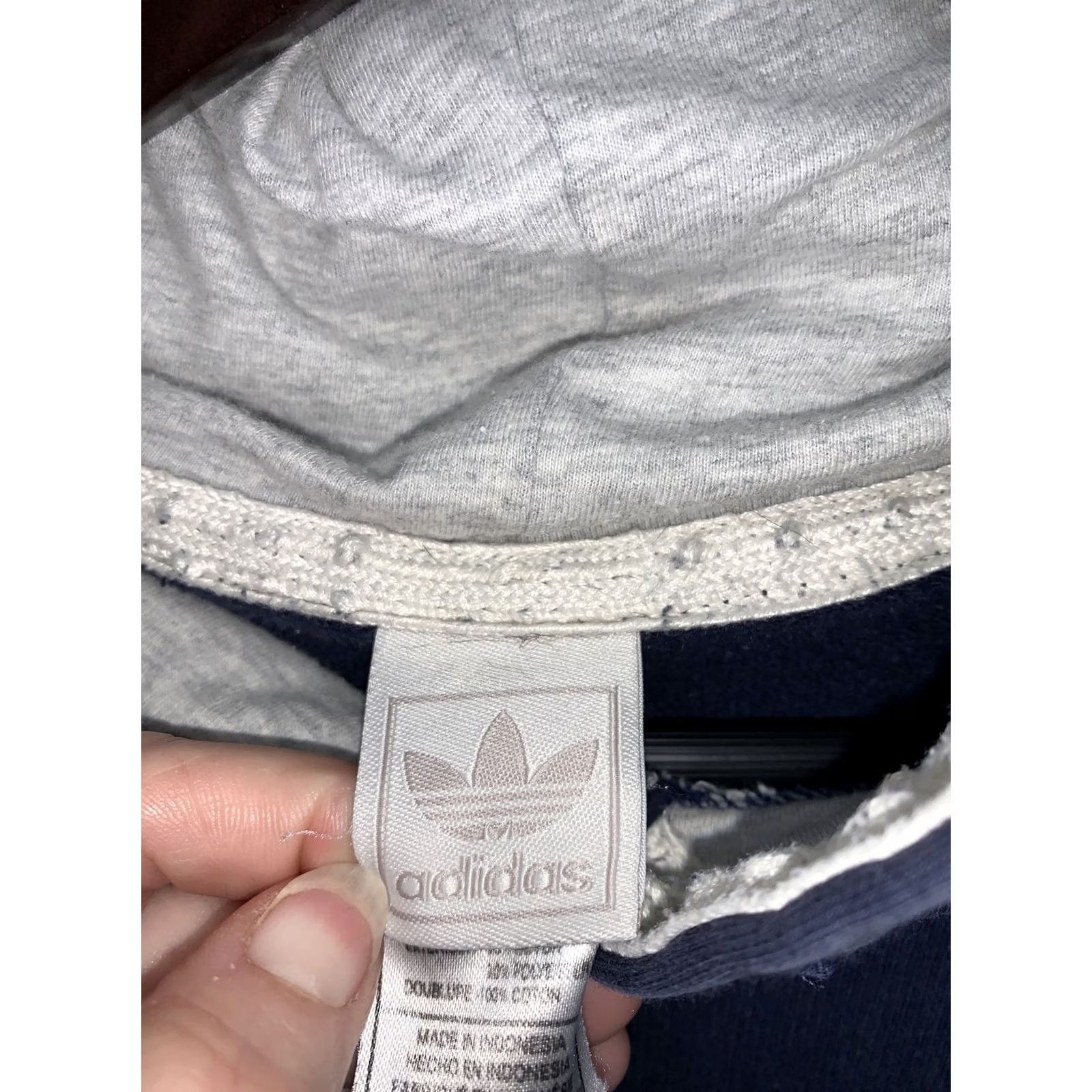 Adidas VINTAGE adidas Trefoil Embroidered Distressed Hoodie Mens Medium Unisex-9731 Size US M / EU 48-50 / 2 - 3 Thumbnail