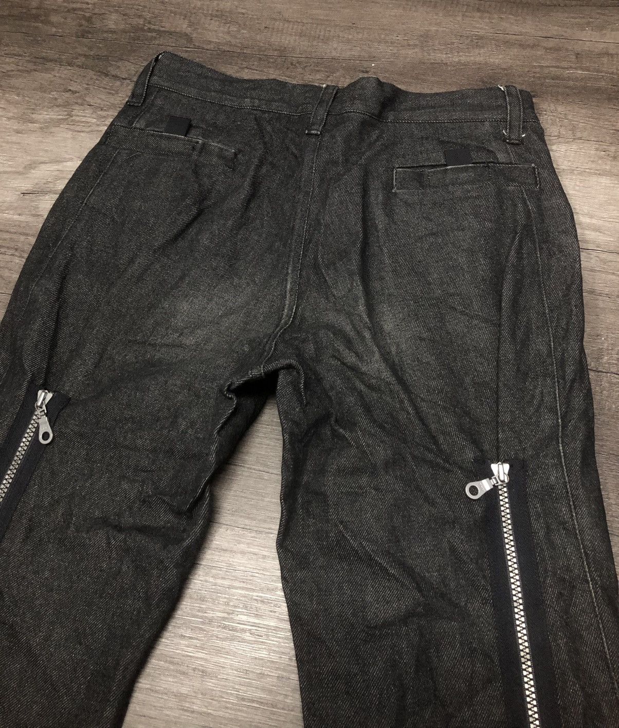 If Six Was Nine × Japanese Brand × Le Grande Bleu (L.G.B.) Vintage Setting Ons Pants Bondage Zipper Design Size US 29 - 11 Thumbnail