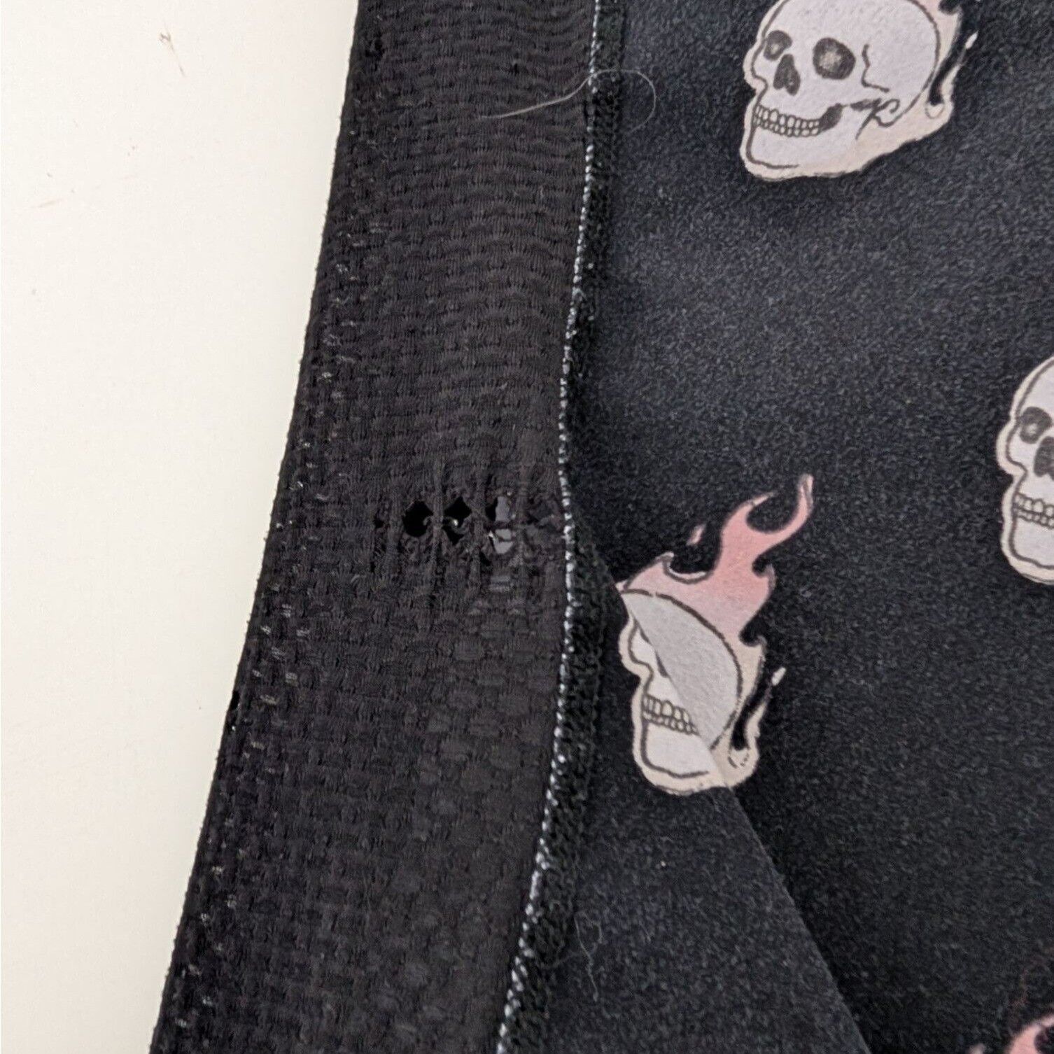 Torrid Torrid Active Flaming Skull Leggings Womens Size 4X Black Size 40" / US 18 - 8 Thumbnail