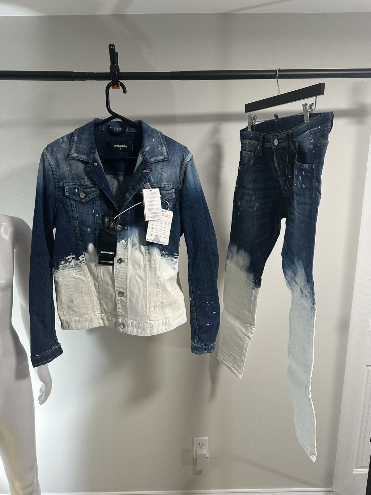 Dsquared2 DSquared2 Denim Painters Jeans Size US 32 / EU 48 - 10 Thumbnail