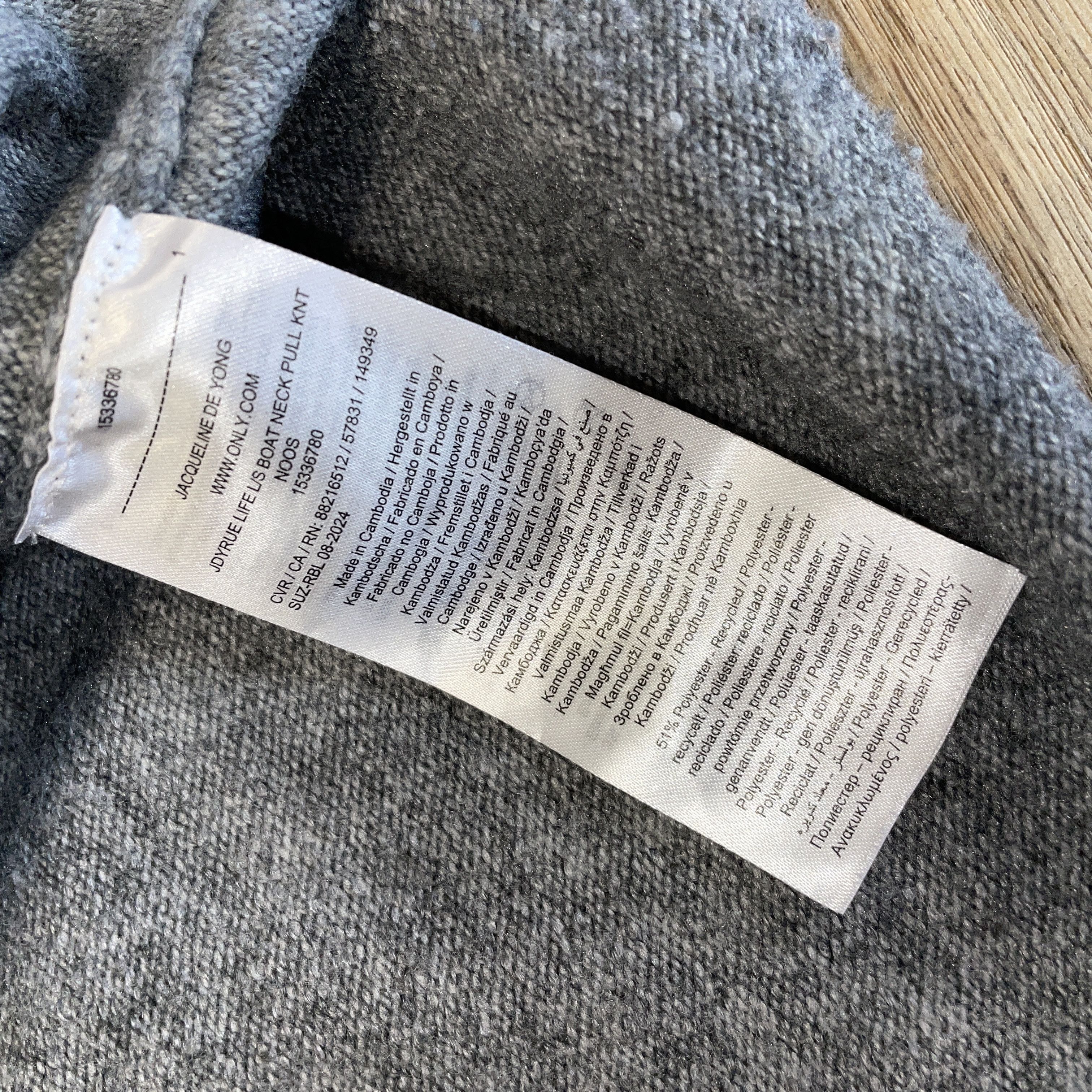 Designer × J Ferrar Jacqueline De Yong Women's Oversize Sweater Size S Size S / US 4 / IT 40 - 3 Thumbnail