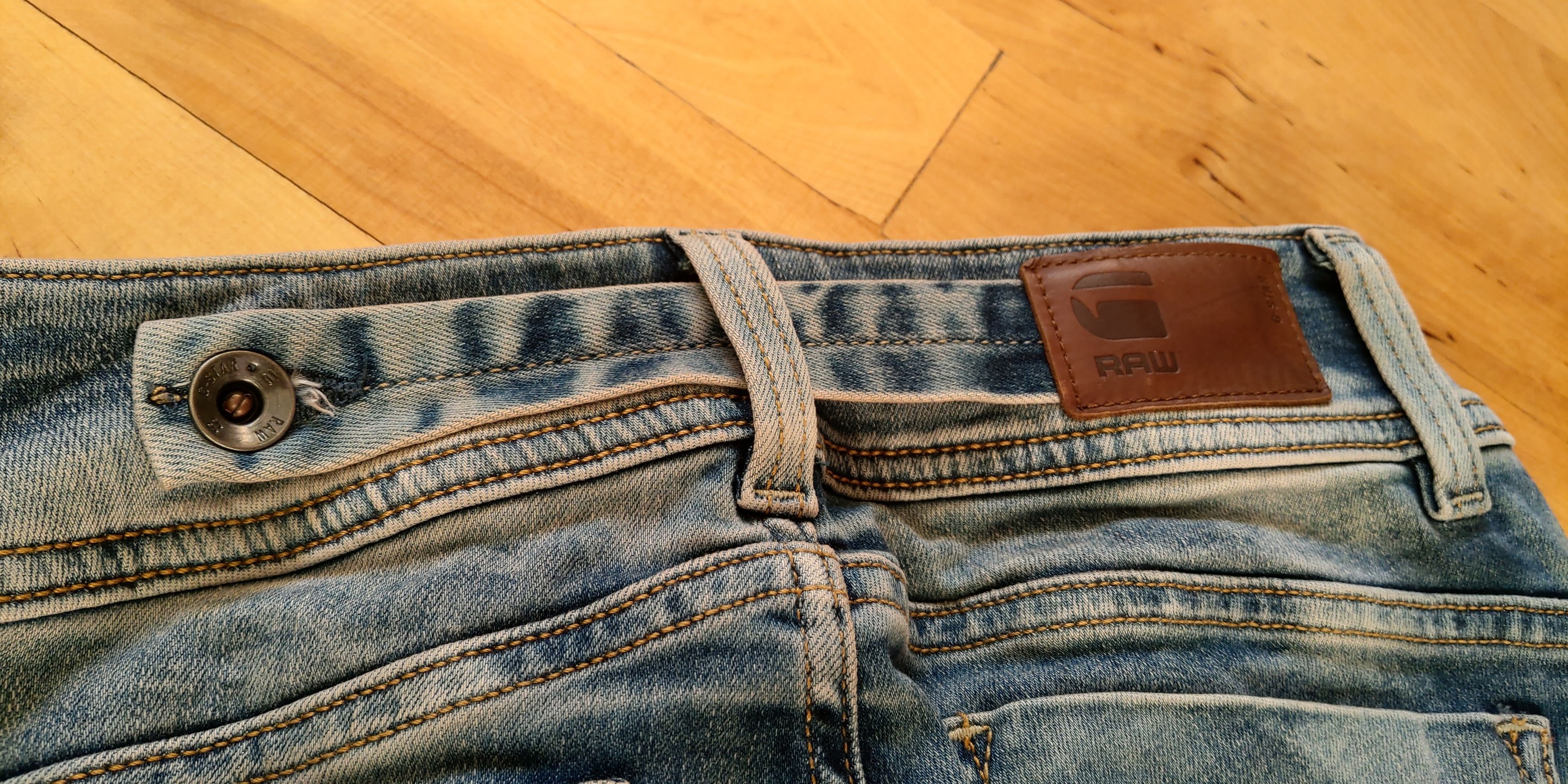 G-Star Flared Bootcut Skinny Stacked Pants Bell Bottom Denim 27 Size US 27 - 7 Thumbnail