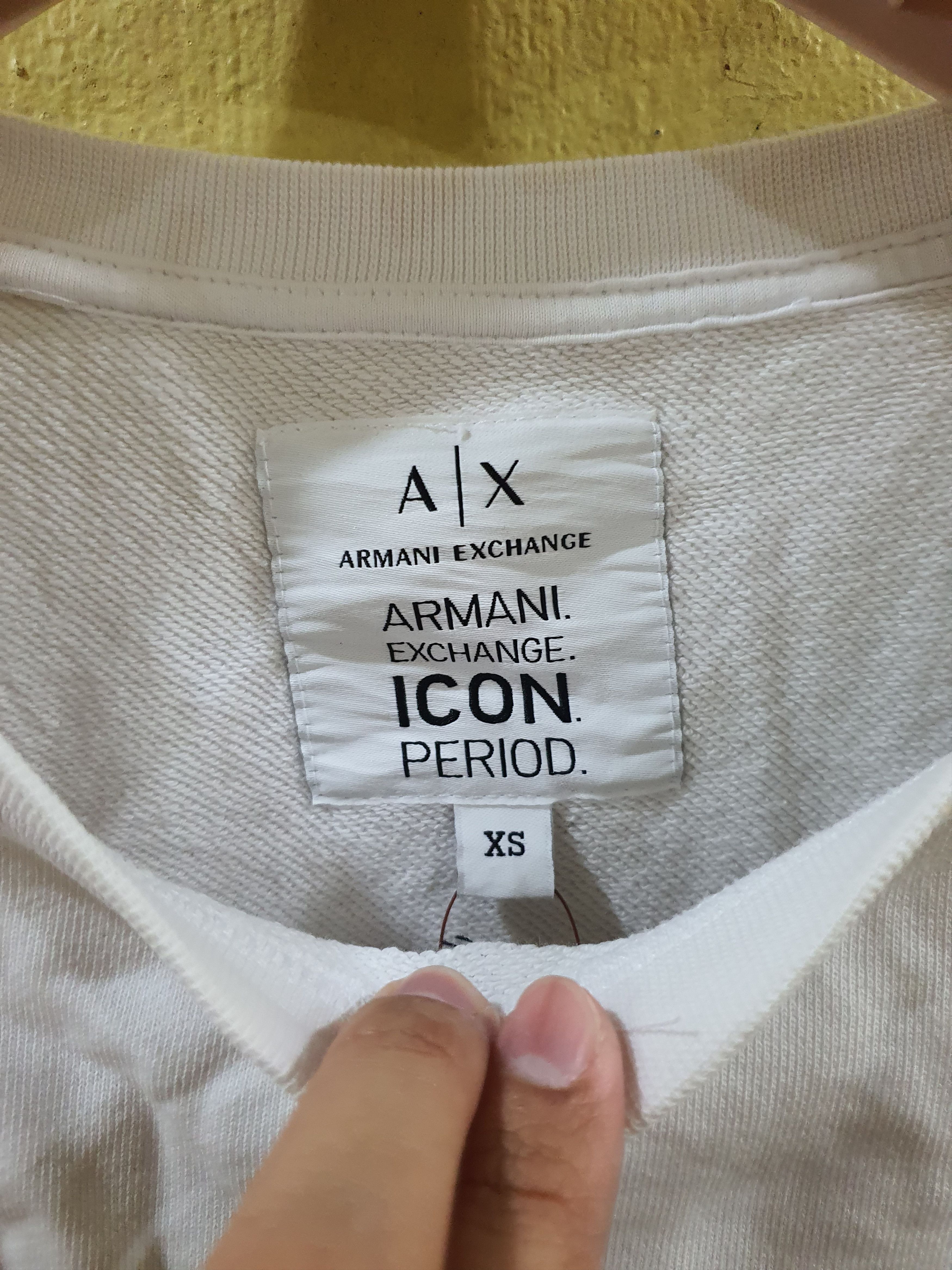 Armani Exchange Armani Exchange crewneck sweater prominent "A|X" logo Size XS / US 0-2 / IT 36-38 - 4 Thumbnail