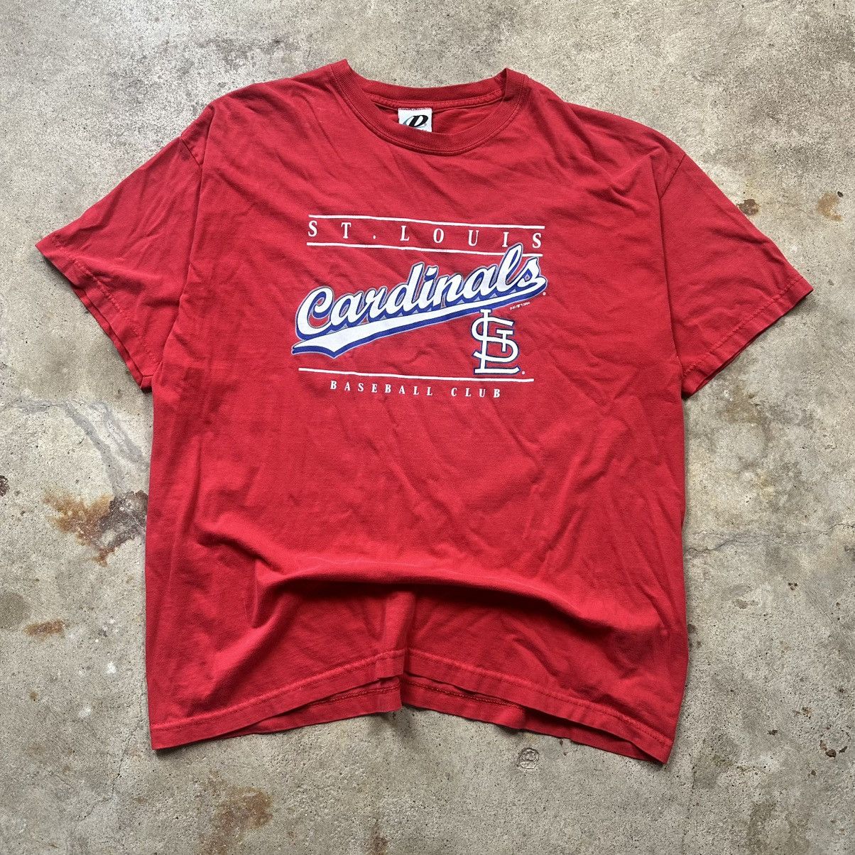 MLB Vintage 2004 MLB St. Louis Cardinals Dynasty Baseball Shirt Size US XL / EU 56 / 4 - 1 Thumbnail