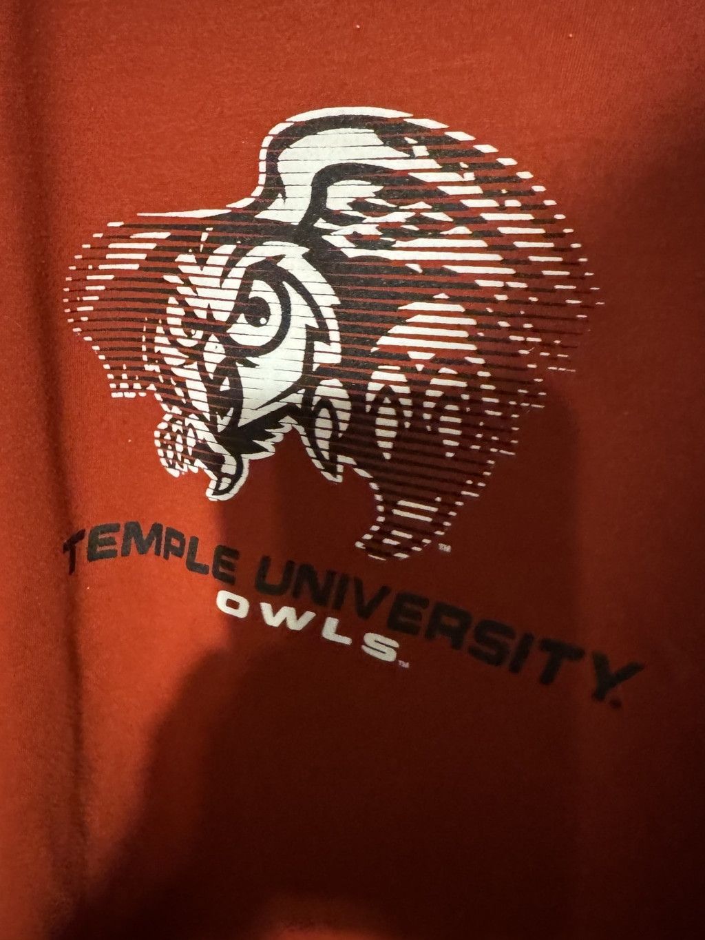 Champion Temple Owls Champion Tee Burgundy Men's Size L Size US L / EU 52-54 / 3 - 4 Thumbnail