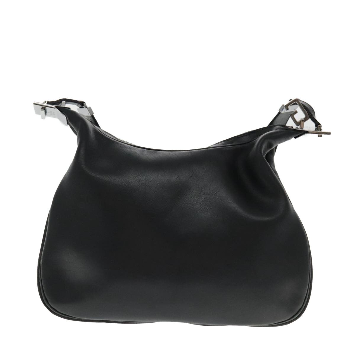 Gucci Hobo Black Leather Shoulder Bag (Pre-Owned) Size ONE SIZE - 1 Thumbnail
