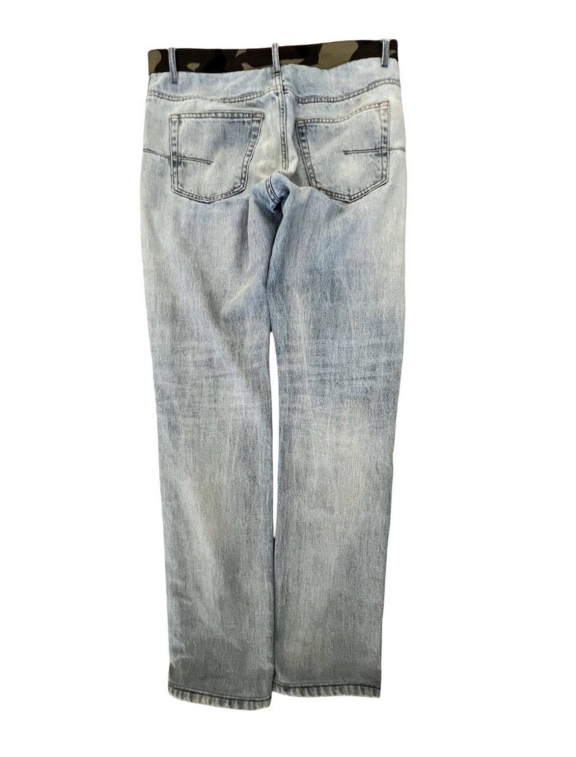 Dior × Hedi Slimane Sample Camo Waist Denim Size US 31 - 4 Thumbnail