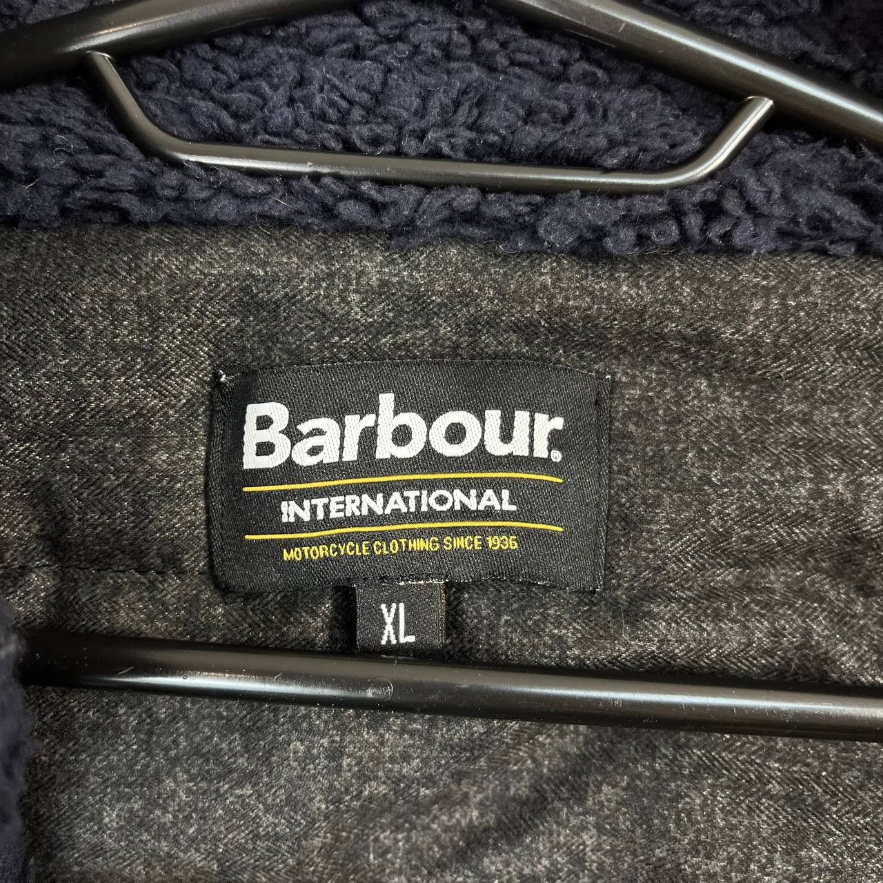 Barbour Barbour International Wool Zip Jacket Navy Motorcycle XL Size US XL / EU 56 / 4 - 5 Thumbnail