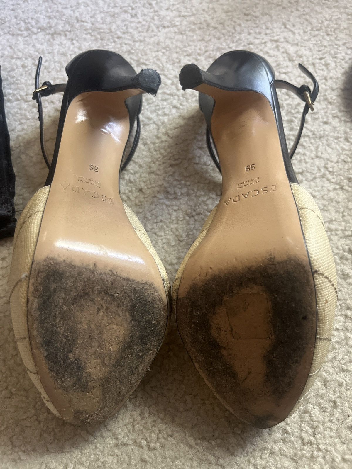 Escada Escada Spectato Sandal Size US 9 / IT 39 - 3 Thumbnail