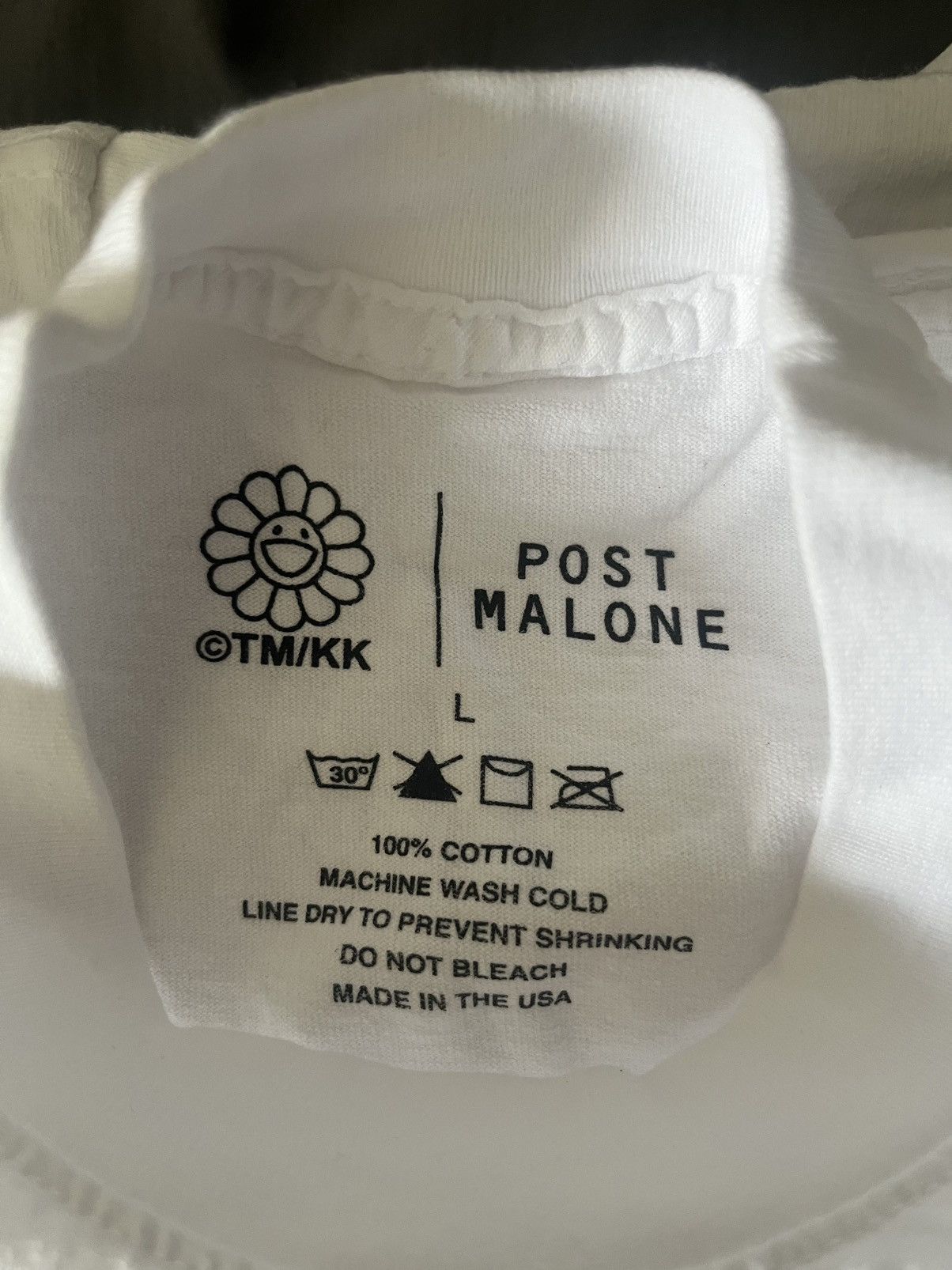 Takashi Murakami Color With Me L/S Takashi Murakami and Post Malone tee Size US L / EU 52-54 / 3 - 5 Thumbnail