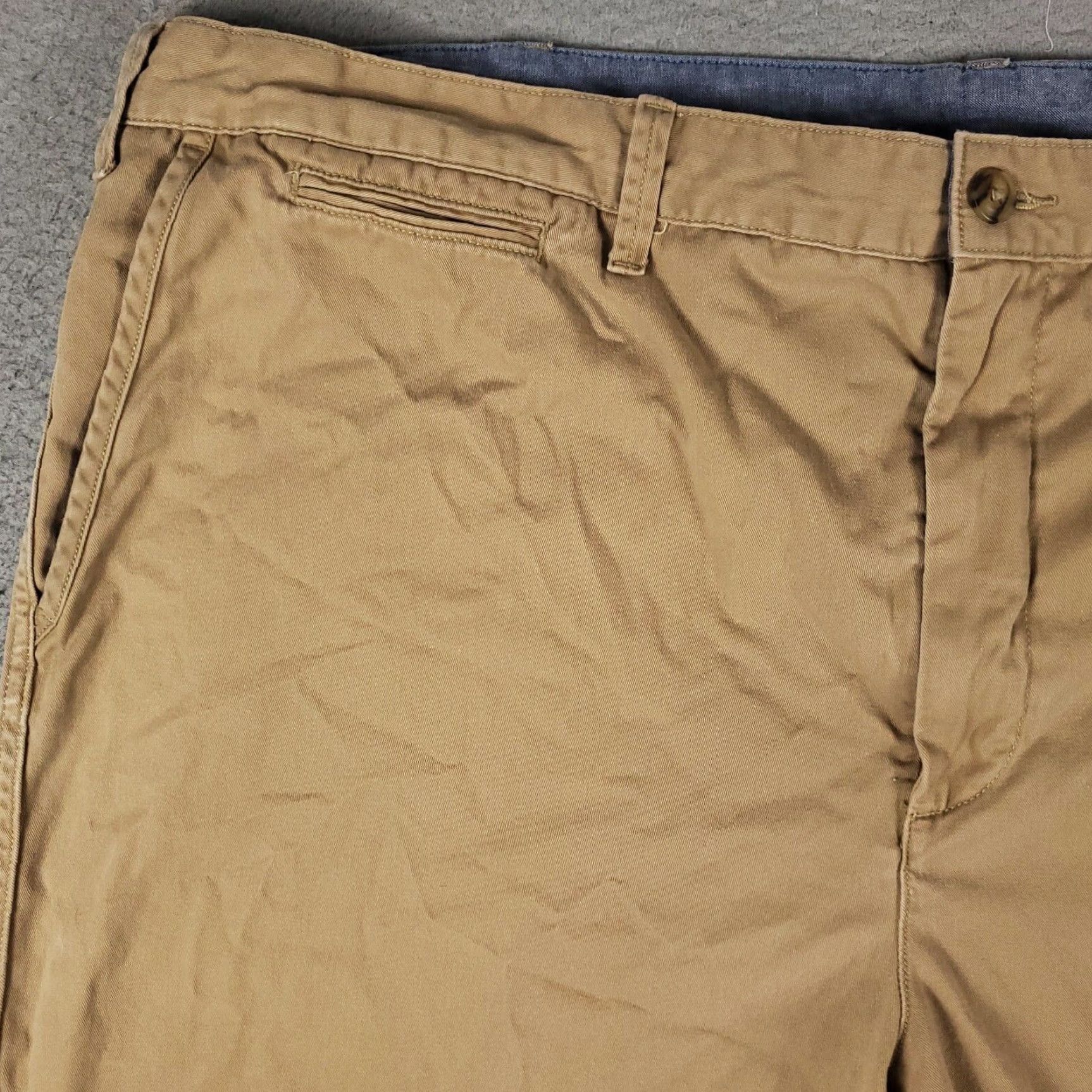 Ralph Lauren Ralph Lauren Mens Brown Flat Front Chino Shorts Size 44 Extra Large Size US 44 / EU 60 - 2 Thumbnail