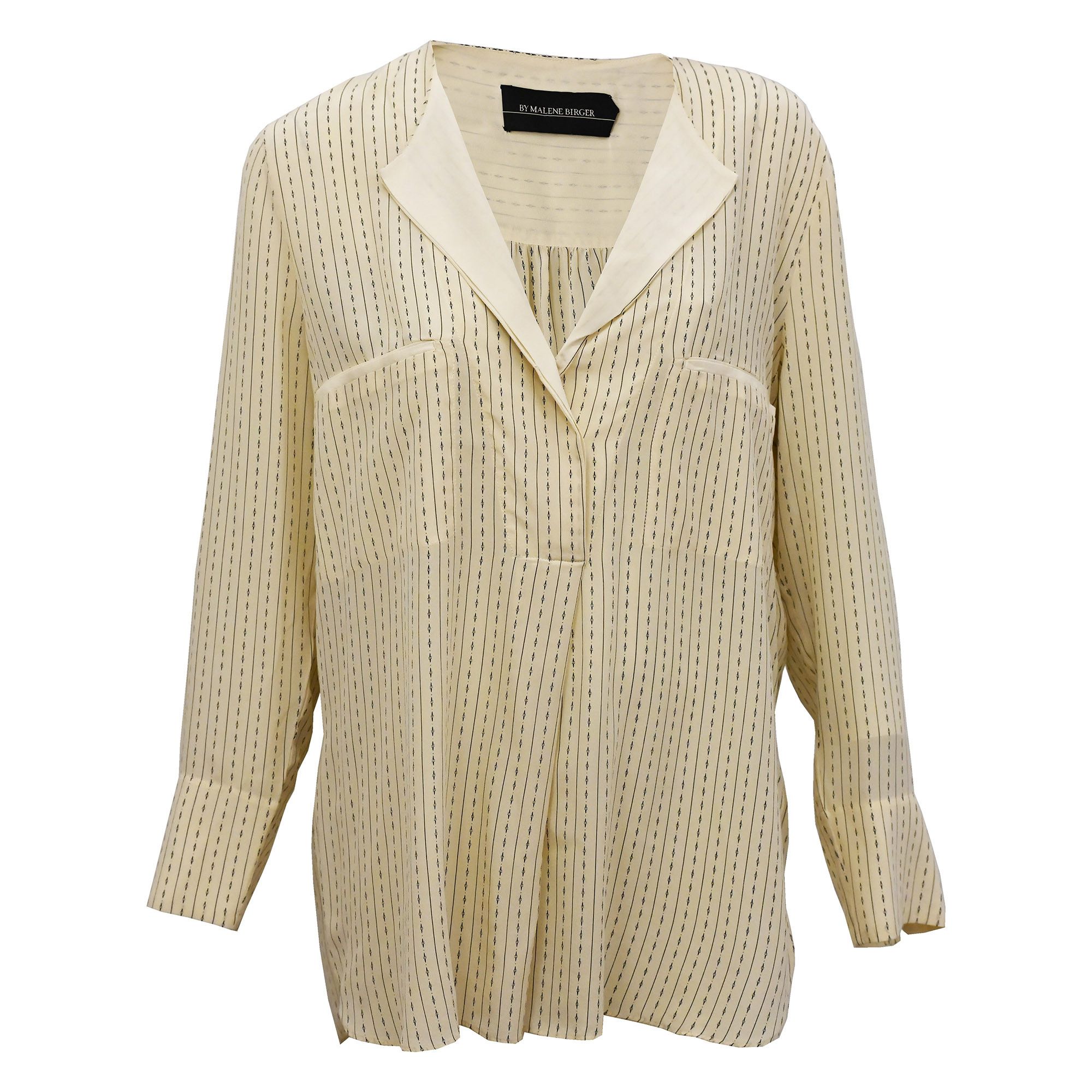 By Malene Birger By Malene Birger abstract print silk blouse vanilla cream Size M / US 6-8 / IT 42-44 - 1 Thumbnail