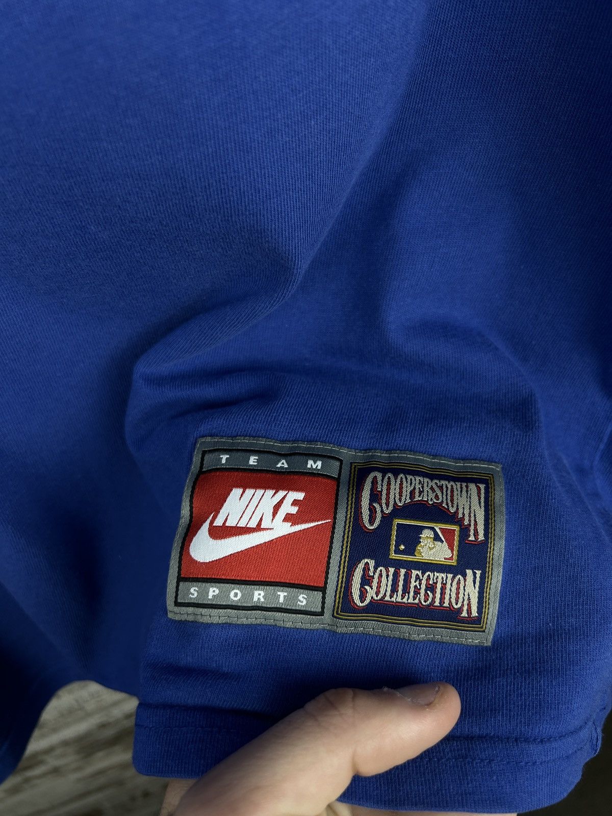 MLB Mens Vintage Nike New York T Shirt big logo y2k MLB mets 90s Size US M / EU 48-50 / 2 - 6 Thumbnail