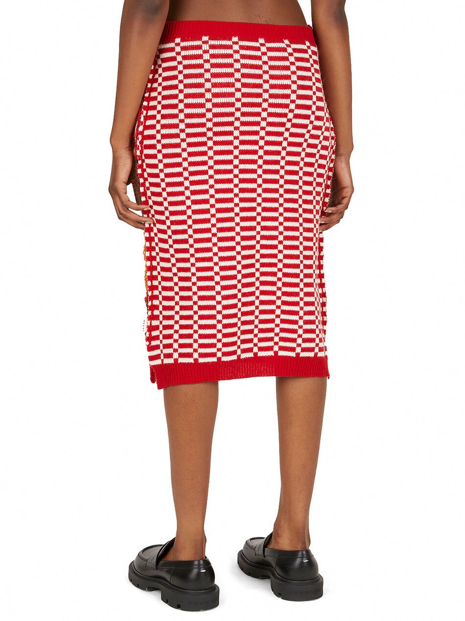Marni o1y1125 Midi Skirt in Multicolor Size 27" / US 4 / IT 40 - 2 Thumbnail