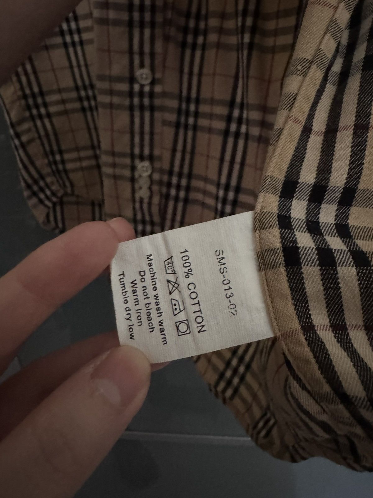 Burberry Burberry check short sleeve shirt Size US M / EU 48-50 / 2 - 5 Thumbnail